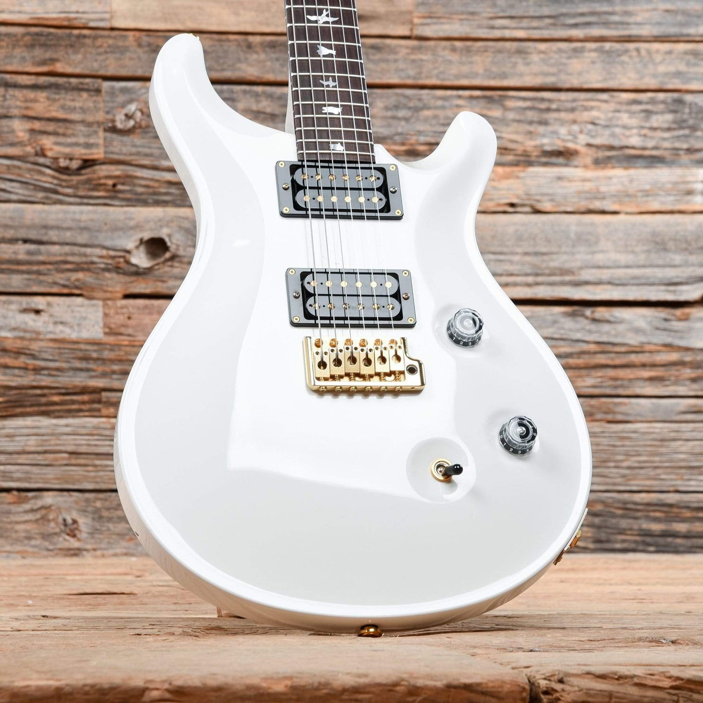 PRS Dave Navarro Model Custom 24 w/Brazilian Rosewood Fretboard Jet White 2013 Electric Guitars / Solid Body