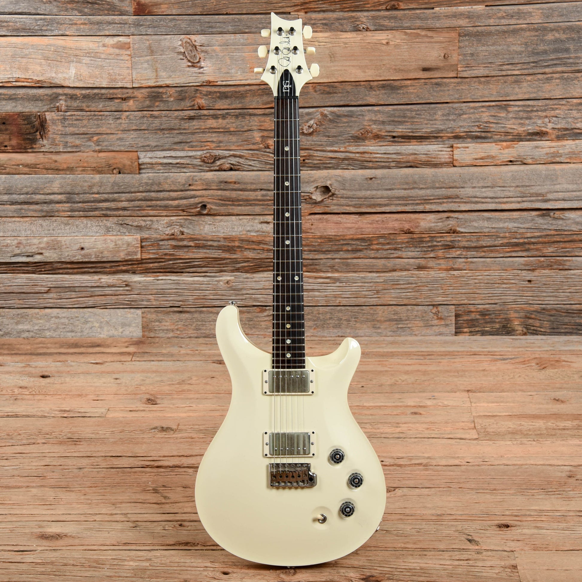 PRS DGT David Grissom Tremolo Signature Antique White Electric Guitars / Solid Body