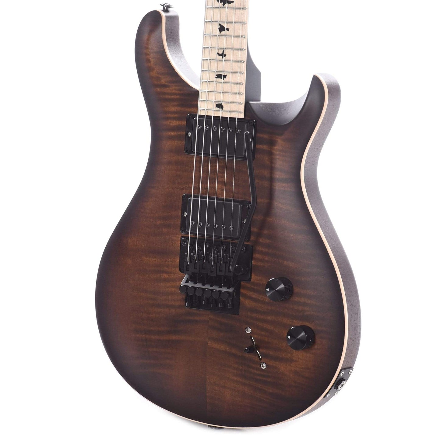 PRS Dustie Waring CE 24 Floyd Burnt Amber Smokeburst Electric Guitars / Solid Body