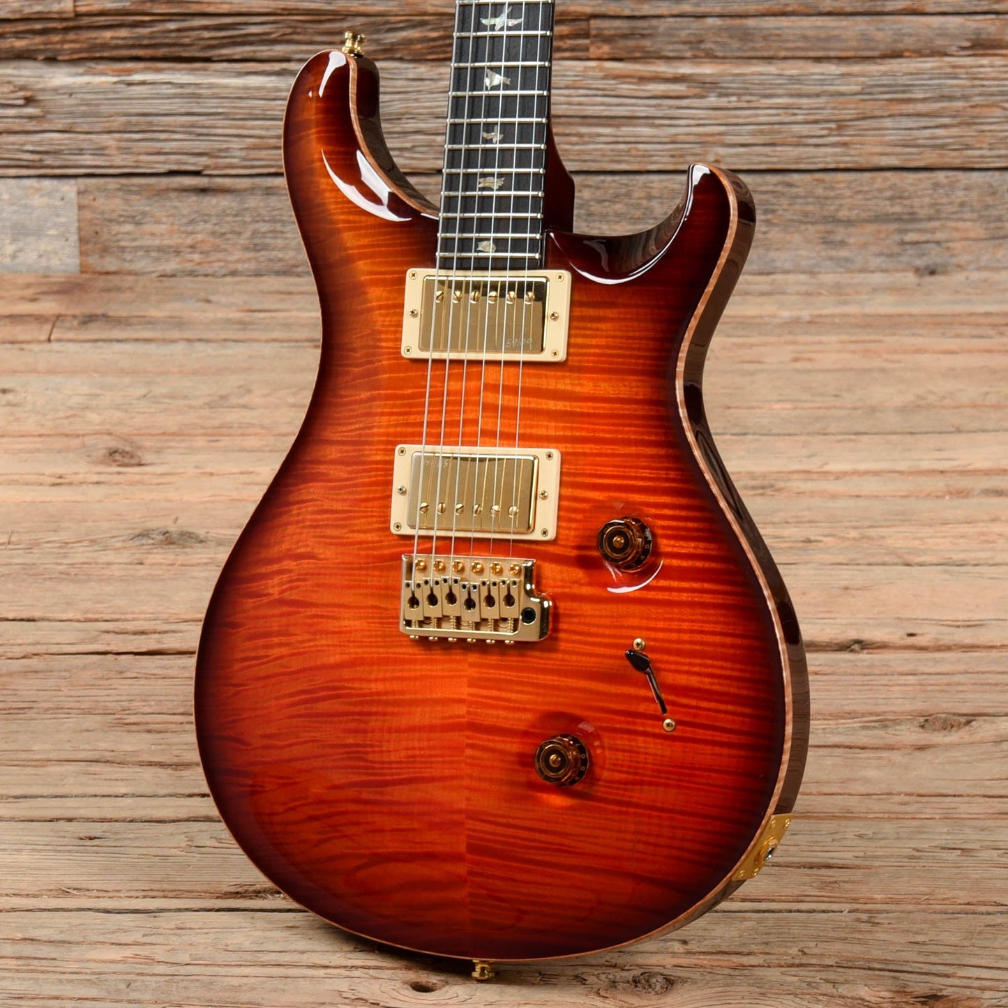 PRS Limited Edition Custom 24 Orange Haze 2010 Electric Guitars / Solid Body