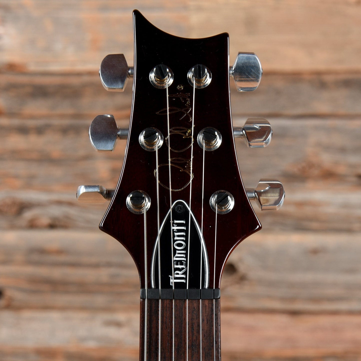 PRS Mark Tremonti Signature Tremolo 10 Top Blood Orange Electric Guitars / Solid Body