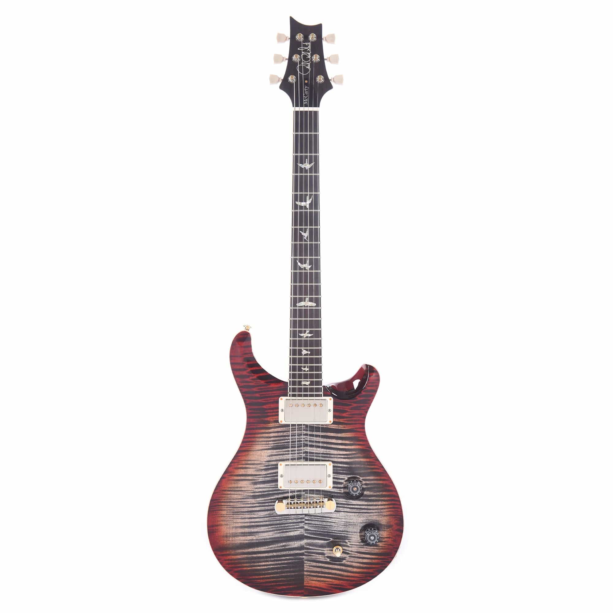PRS McCarty 10 Top Charcoal Cherry Burst w/Adjustable Stoptail Electric Guitars / Solid Body