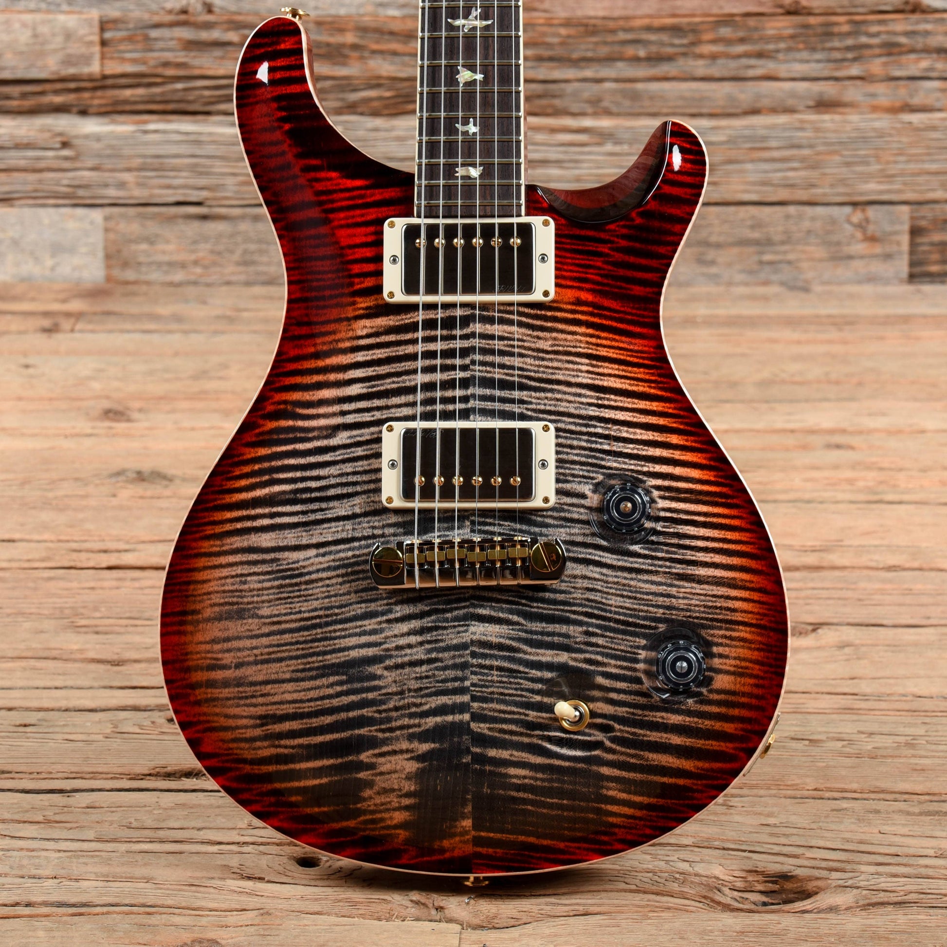 PRS McCarty 10 Top Charcoal Cherry Burst w/Adjustable Stoptail Electric Guitars / Solid Body