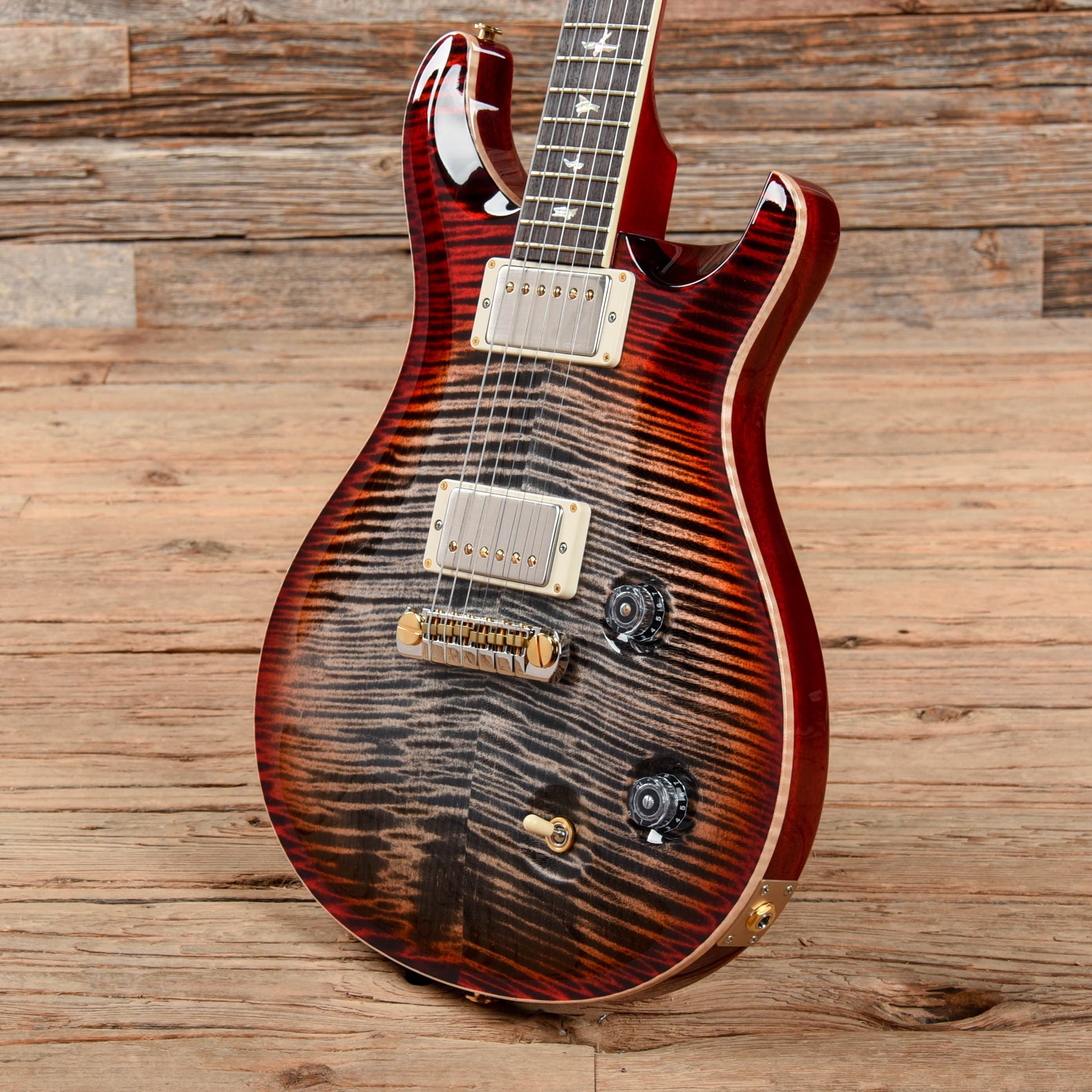 PRS McCarty 10 Top Charcoal Cherry Burst w/Adjustable Stoptail Electric Guitars / Solid Body