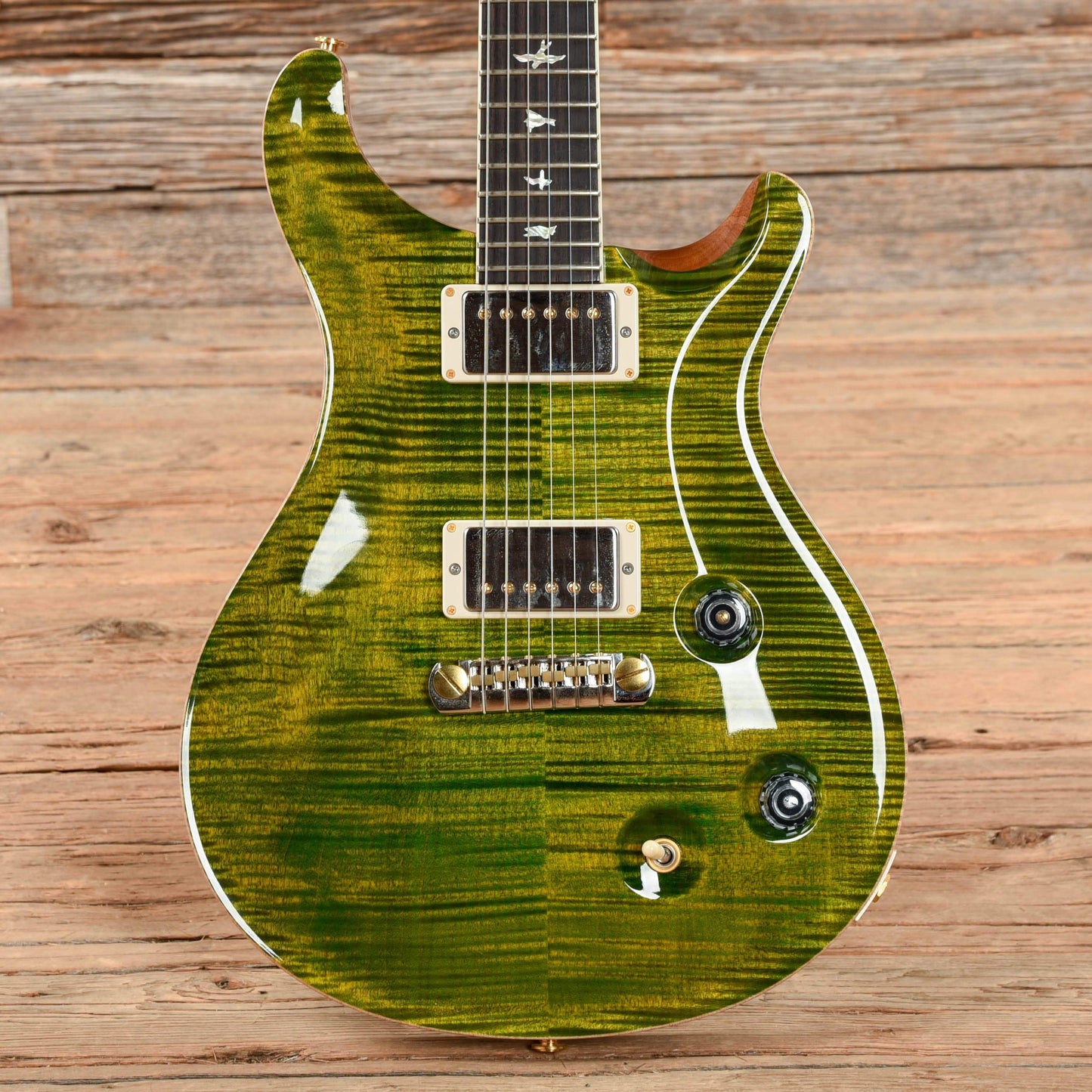 PRS McCarty 10 Top Emerald w/Adjustable Stoptail Electric Guitars / Solid Body