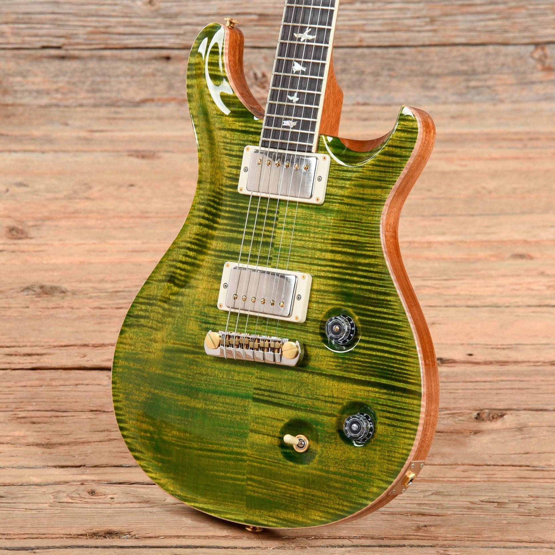 PRS McCarty 10 Top Emerald w/Adjustable Stoptail Electric Guitars / Solid Body