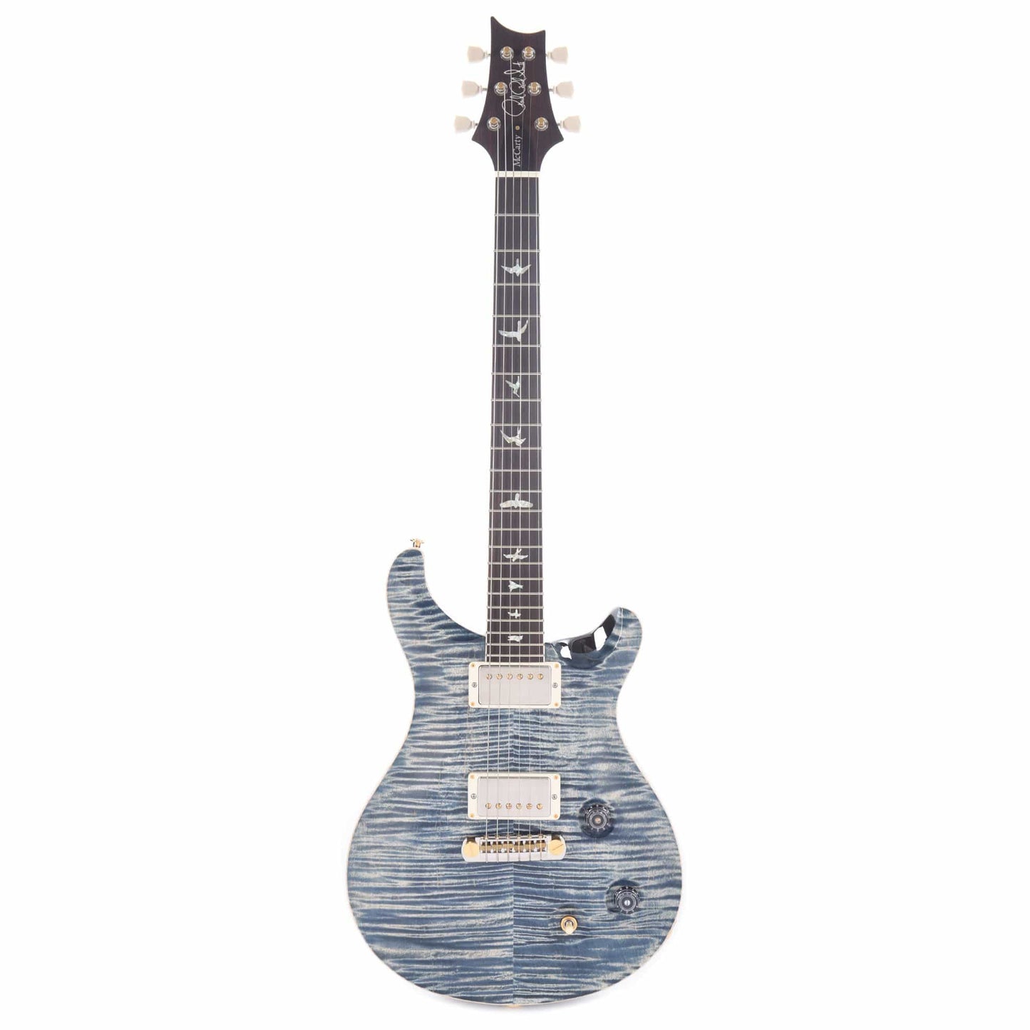 PRS McCarty 10 Top Faded Whale Blue w/Adjustable Stoptail Electric Guitars / Solid Body