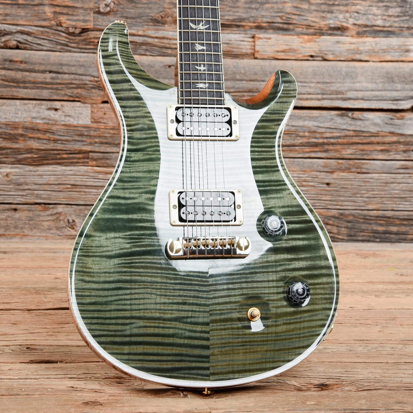 PRS McCarty 10 Top Trampas Green 2015 Electric Guitars / Solid Body