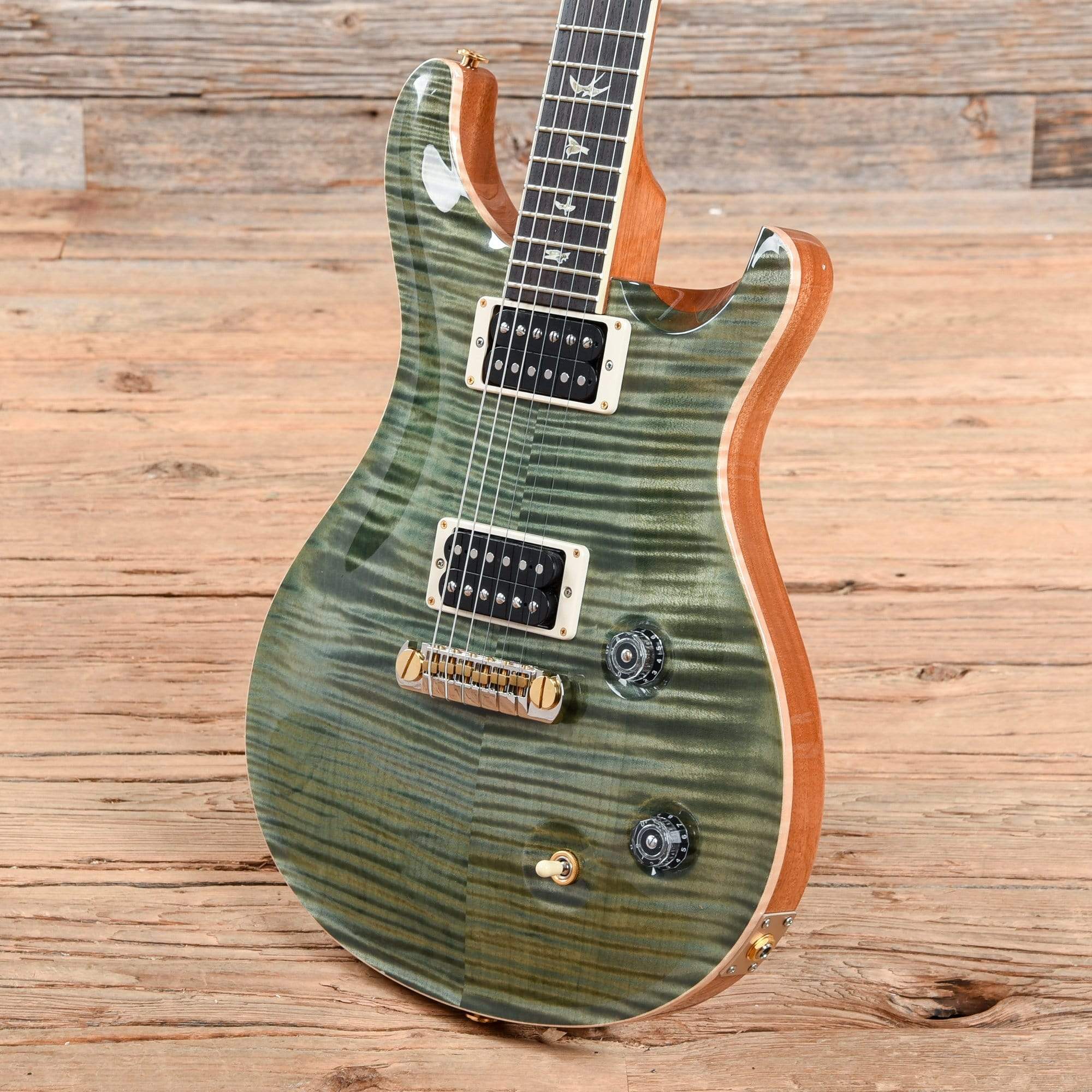 PRS McCarty 10 Top Trampas Green 2015 Electric Guitars / Solid Body