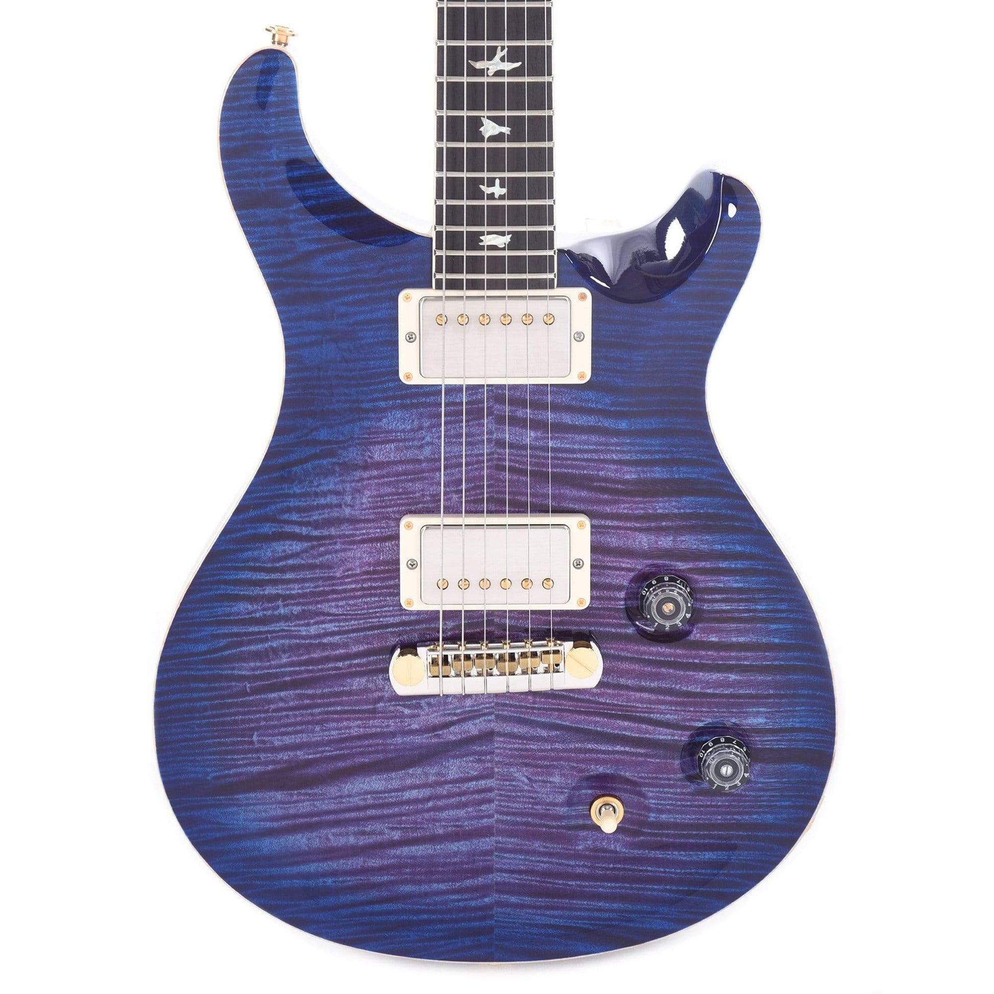 PRS McCarty 10 Top Violet Blue Burst w/Adjustable Stoptail Electric Guitars / Solid Body