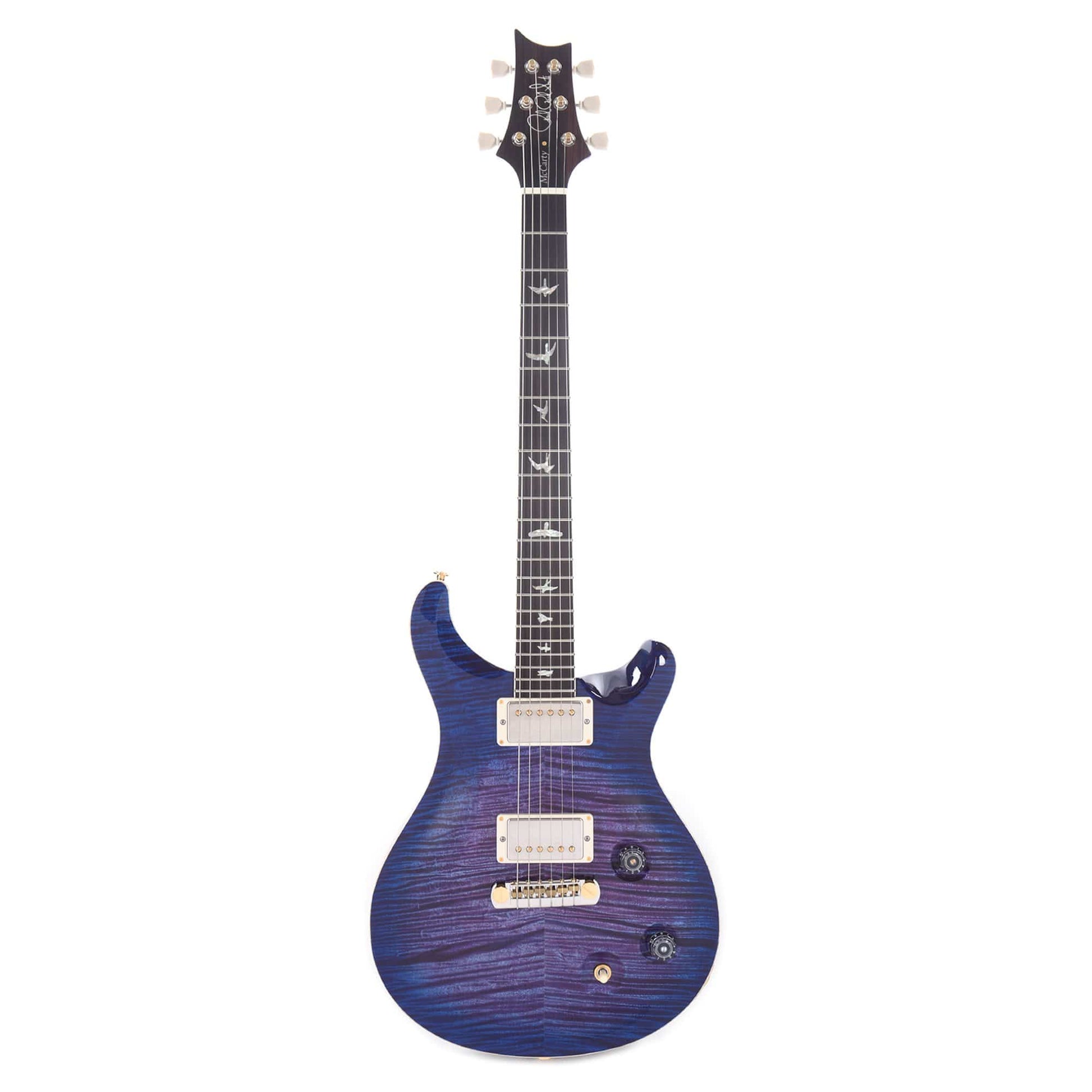 PRS McCarty 10 Top Violet Blue Burst w/Adjustable Stoptail Electric Guitars / Solid Body