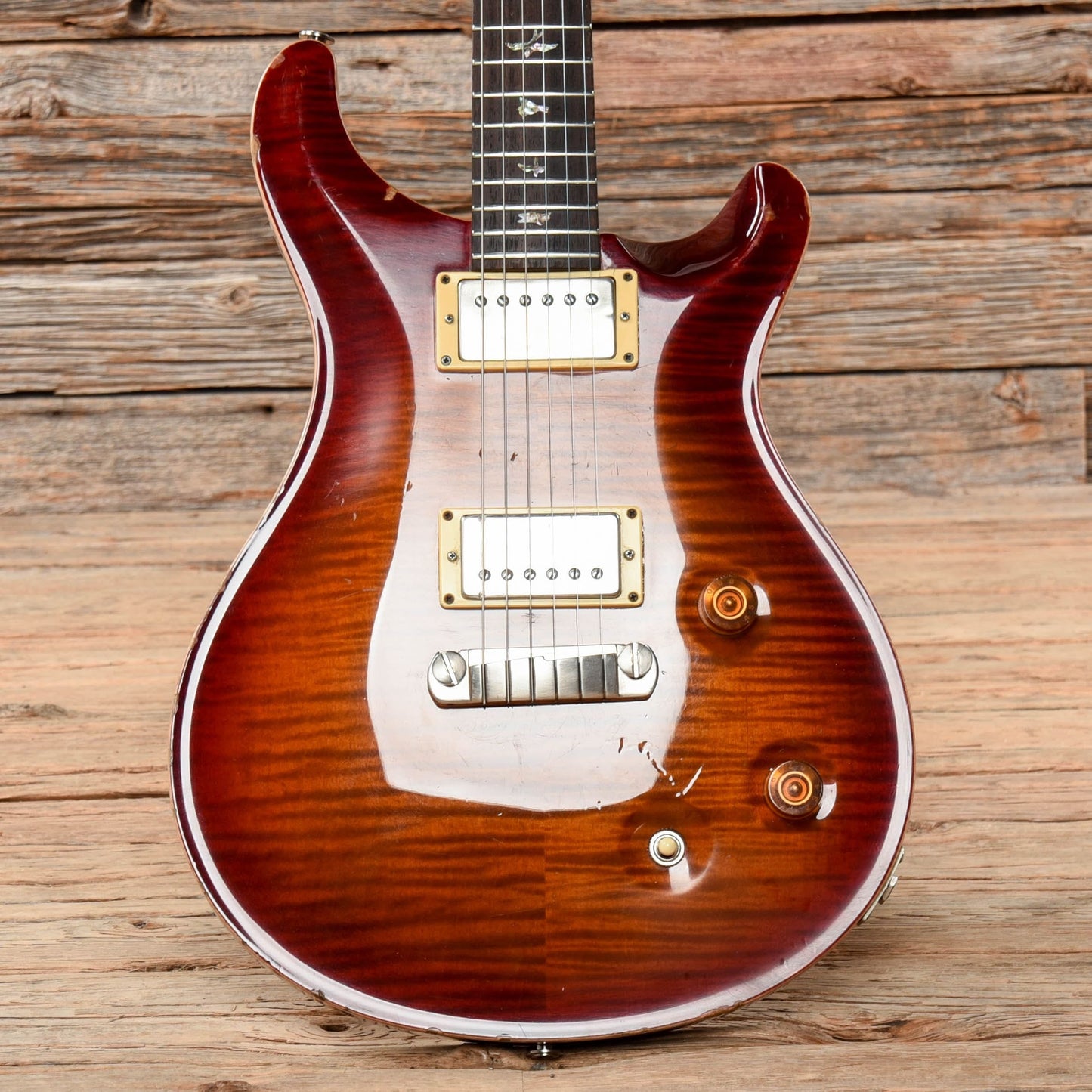 PRS McCarty 10 Top w/Rosewood Neck Sunburst 2002 Electric Guitars / Solid Body