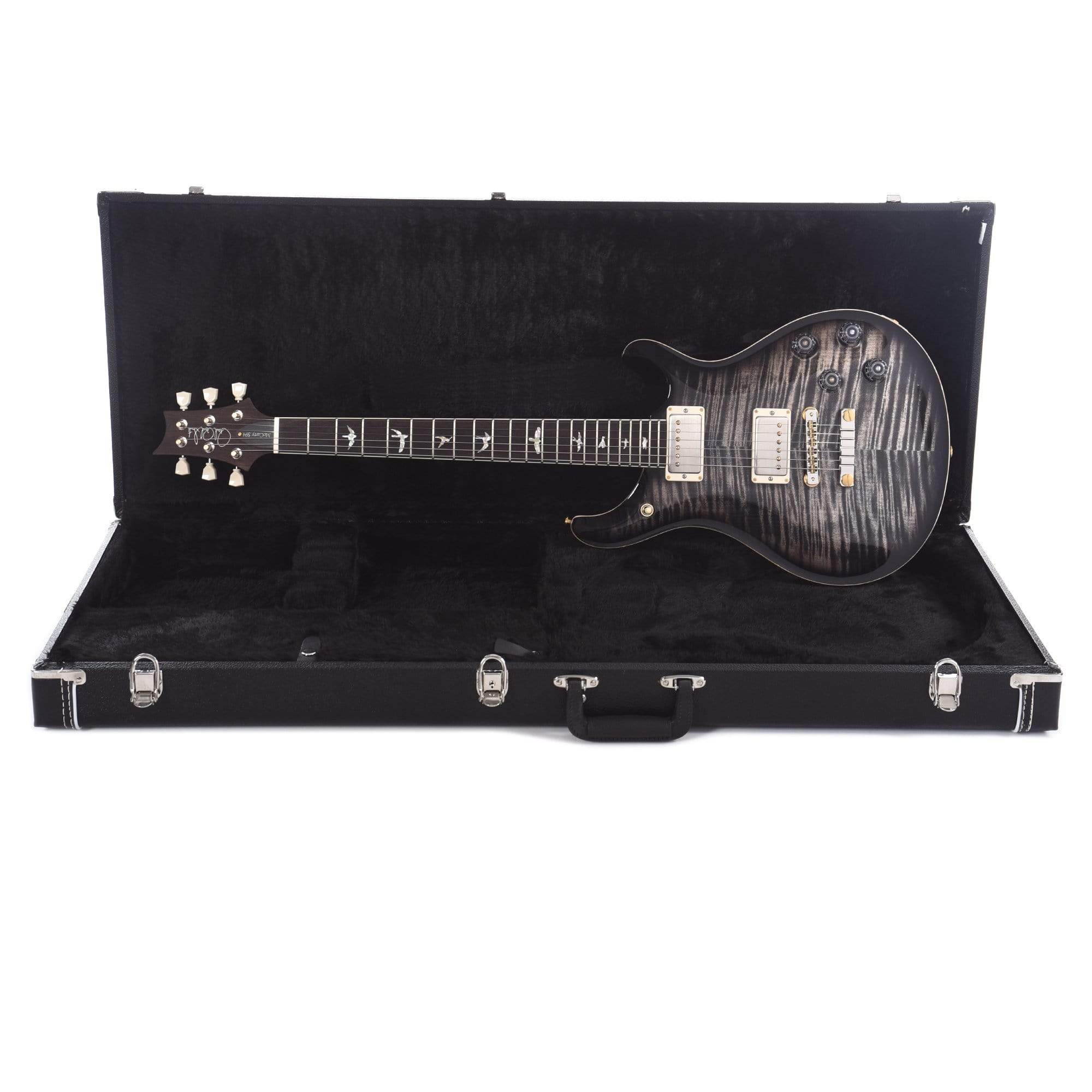 PRS McCarty 594 10 Top Charcoal Burst Electric Guitars / Solid Body