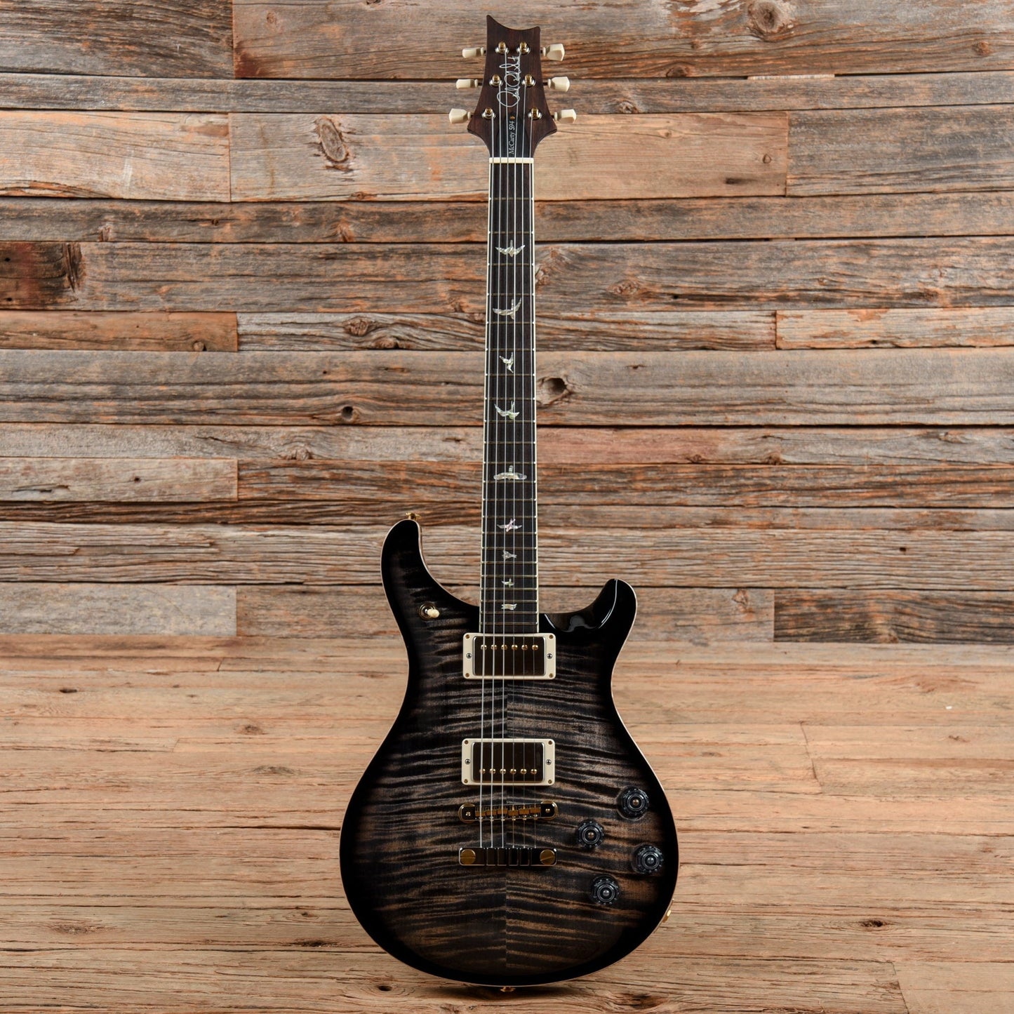 PRS McCarty 594 10 Top Charcoal Burst Electric Guitars / Solid Body