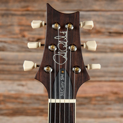 PRS McCarty 594 10 Top Charcoal Burst Electric Guitars / Solid Body