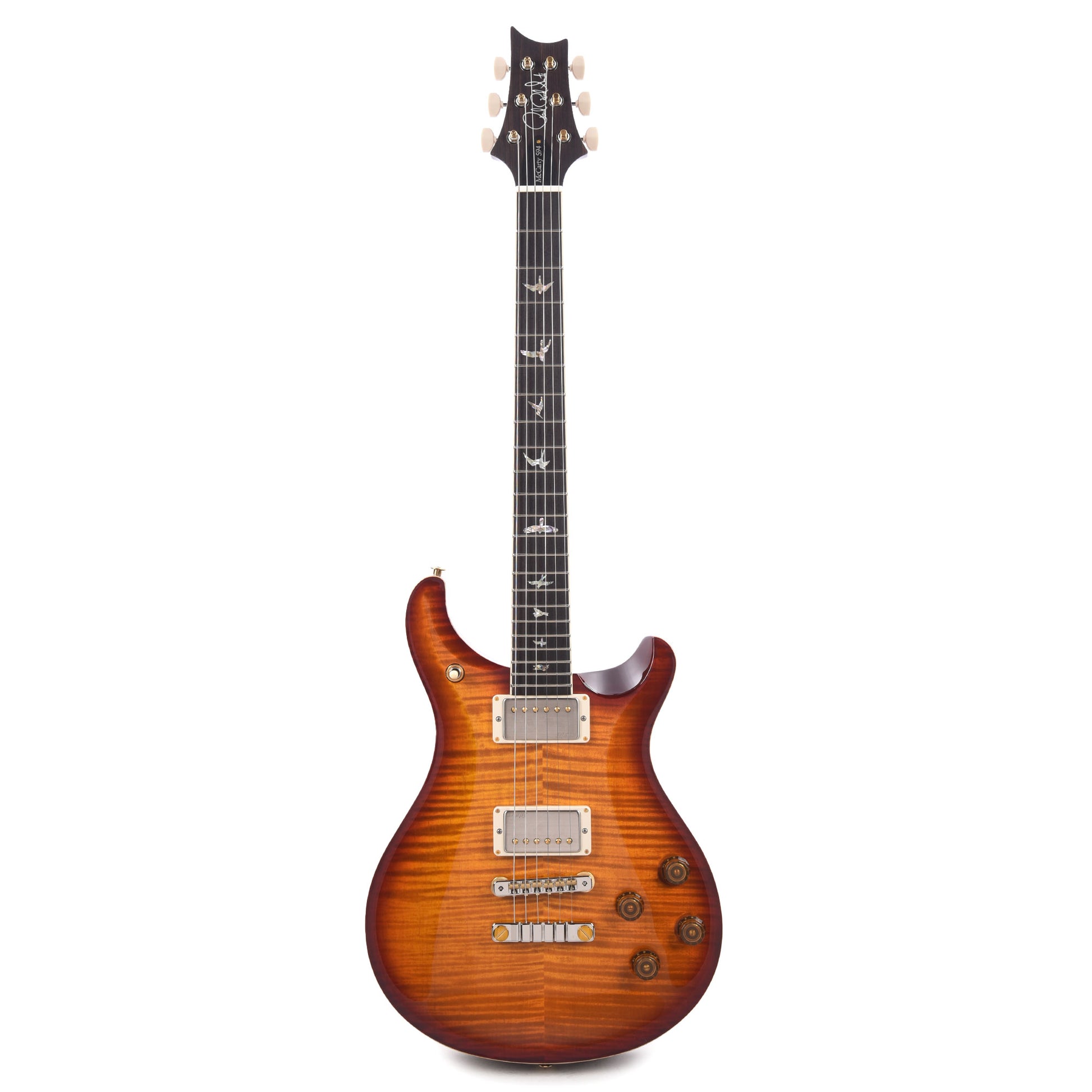 PRS McCarty 594 10 Top Dark Cherry Sunburst Electric Guitars / Solid Body