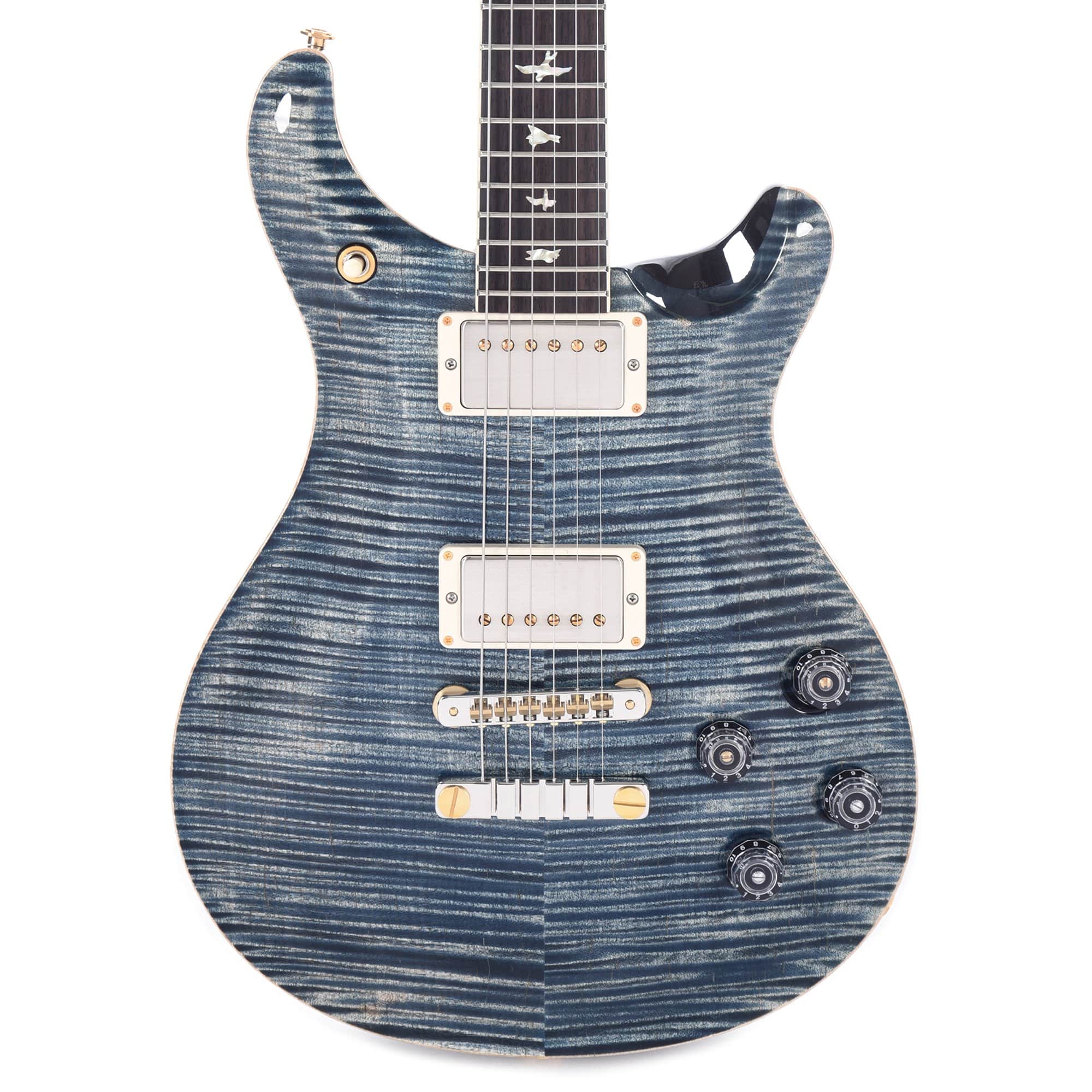 PRS McCarty 594 10 Top Faded Whale Blue Electric Guitars / Solid Body