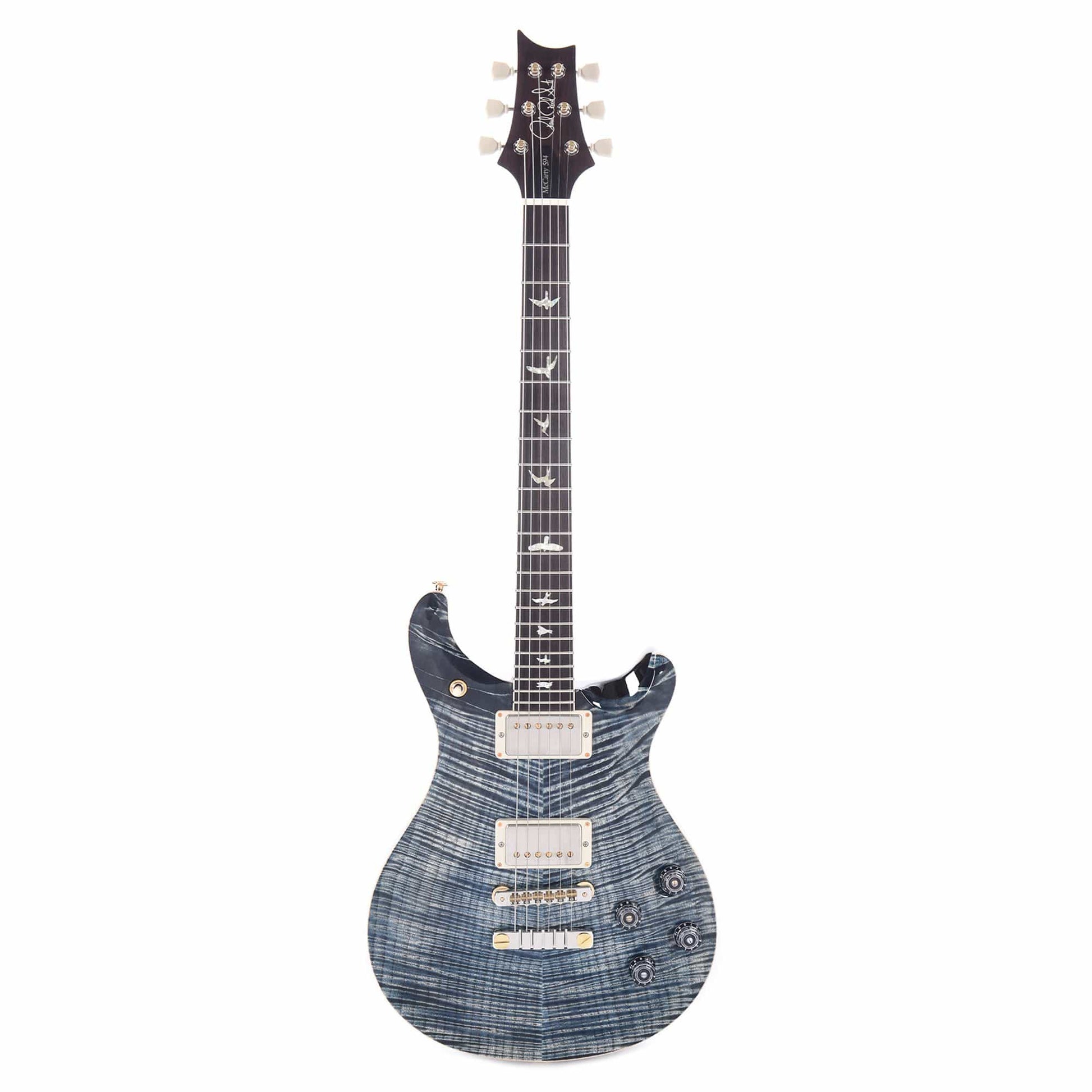 PRS McCarty 594 10 Top Faded Whale Blue Electric Guitars / Solid Body