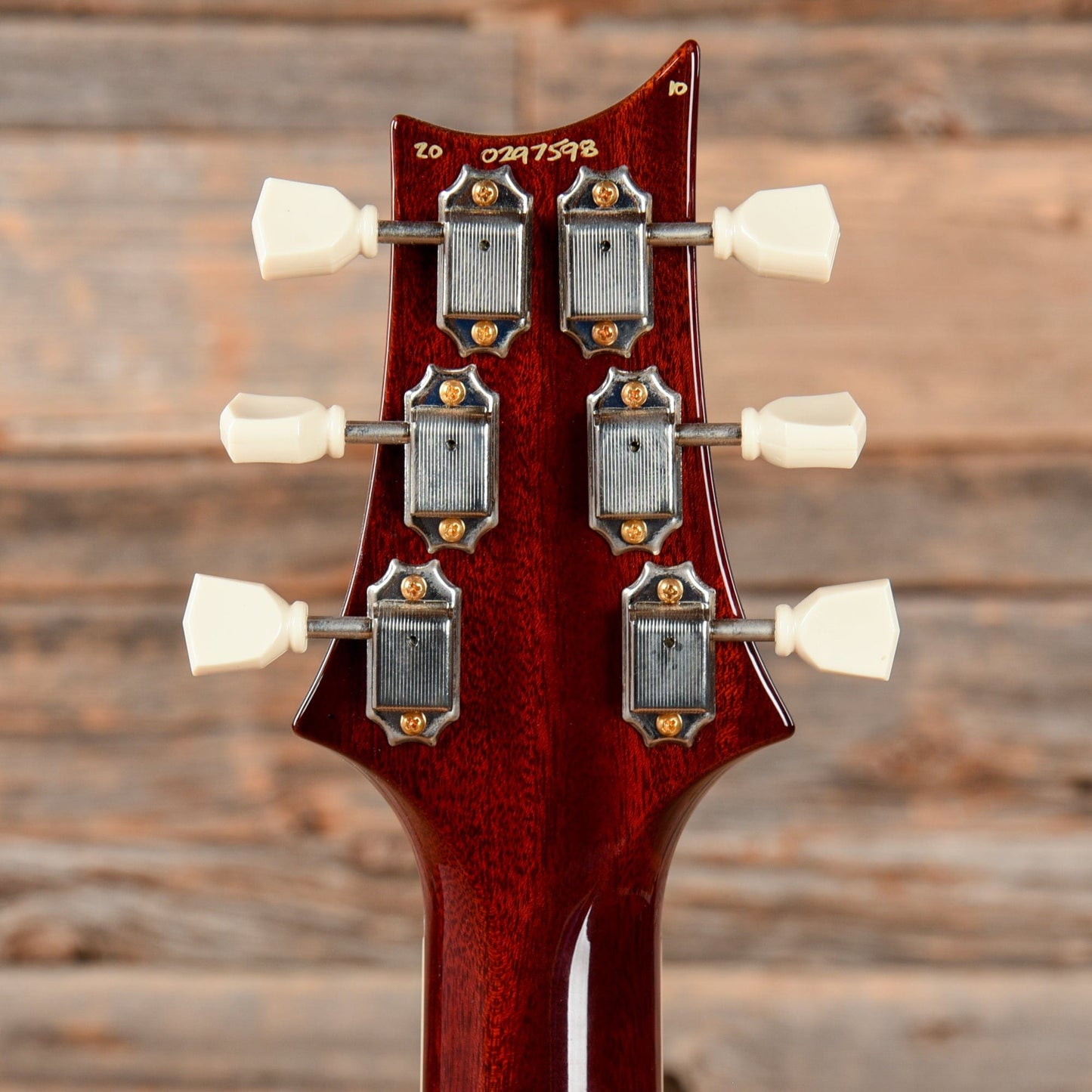 PRS McCarty 594 10 Top Fire Red Burst Electric Guitars / Solid Body