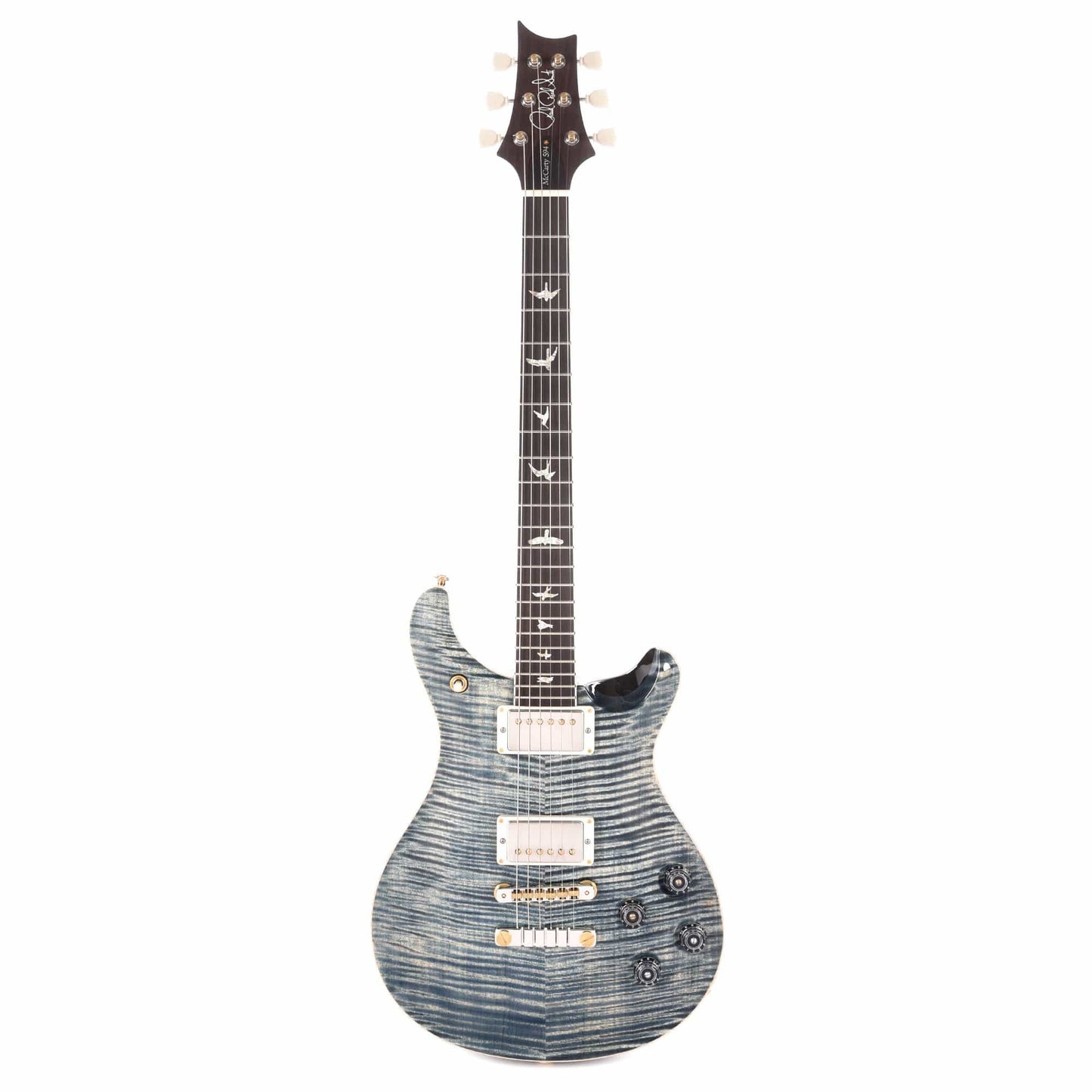 PRS McCarty 594 Faded Whale Blue 10 Top Electric Guitars / Solid Body