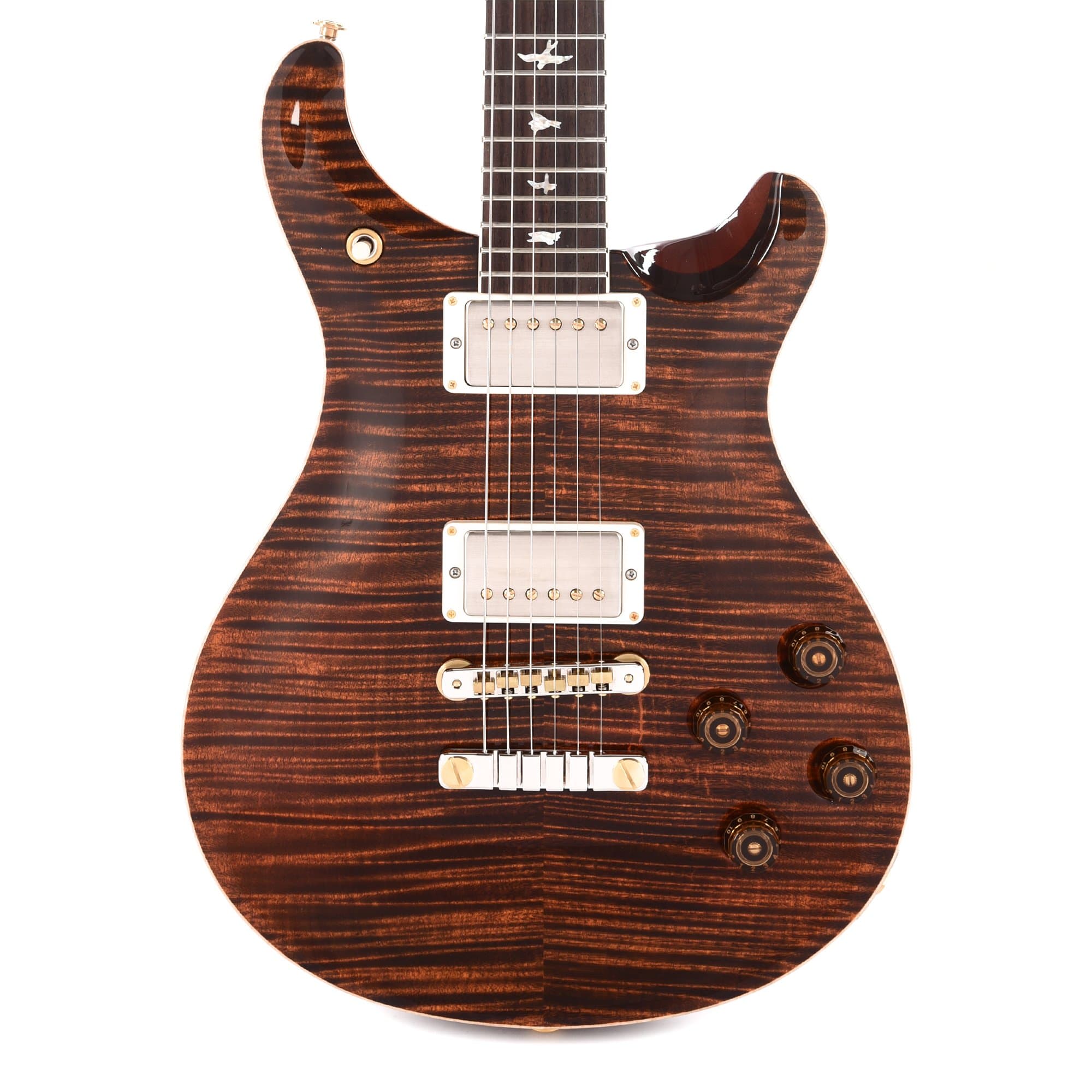 PRS McCarty 594 Orange Tiger 10 Top Electric Guitars / Solid Body