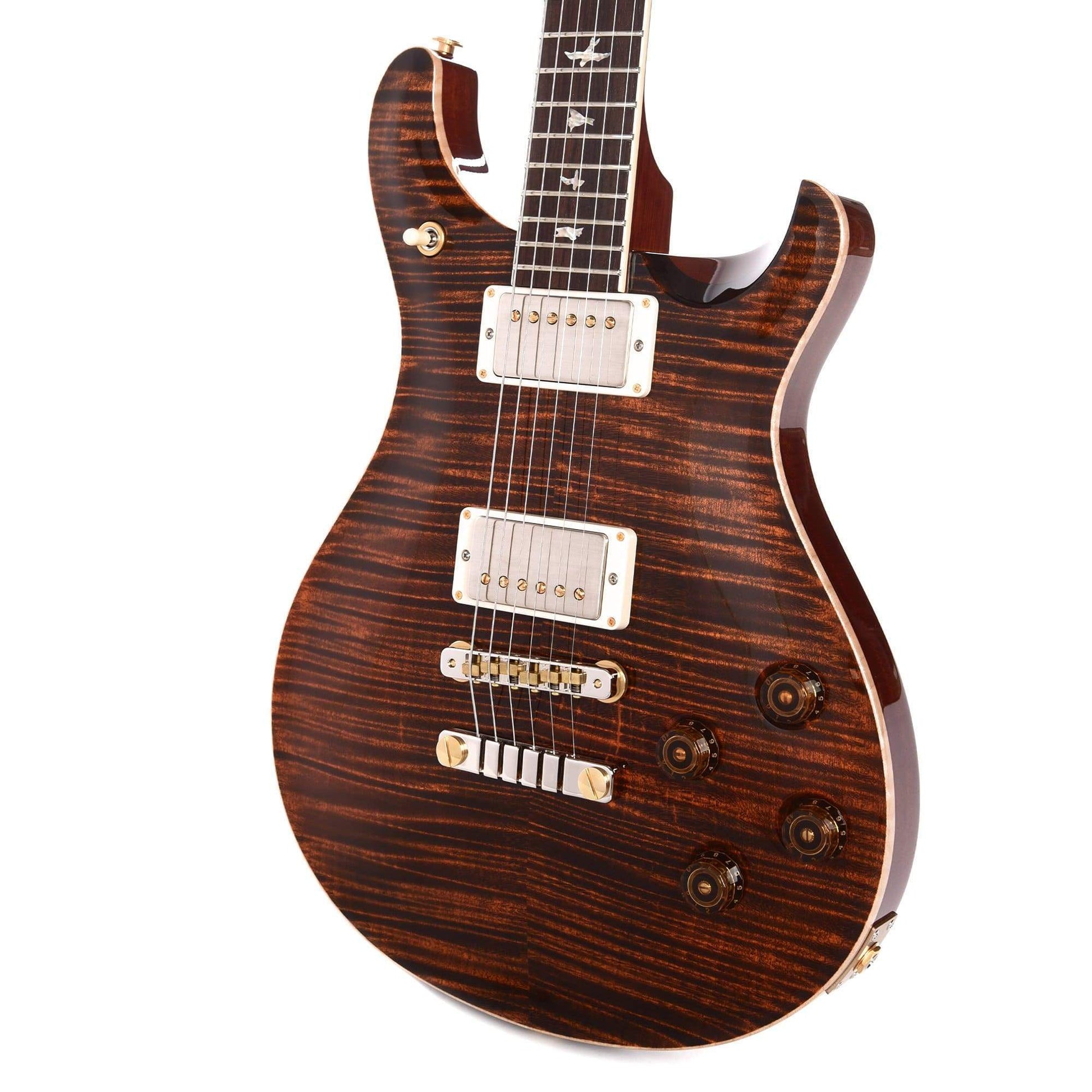 PRS McCarty 594 Orange Tiger 10 Top Electric Guitars / Solid Body