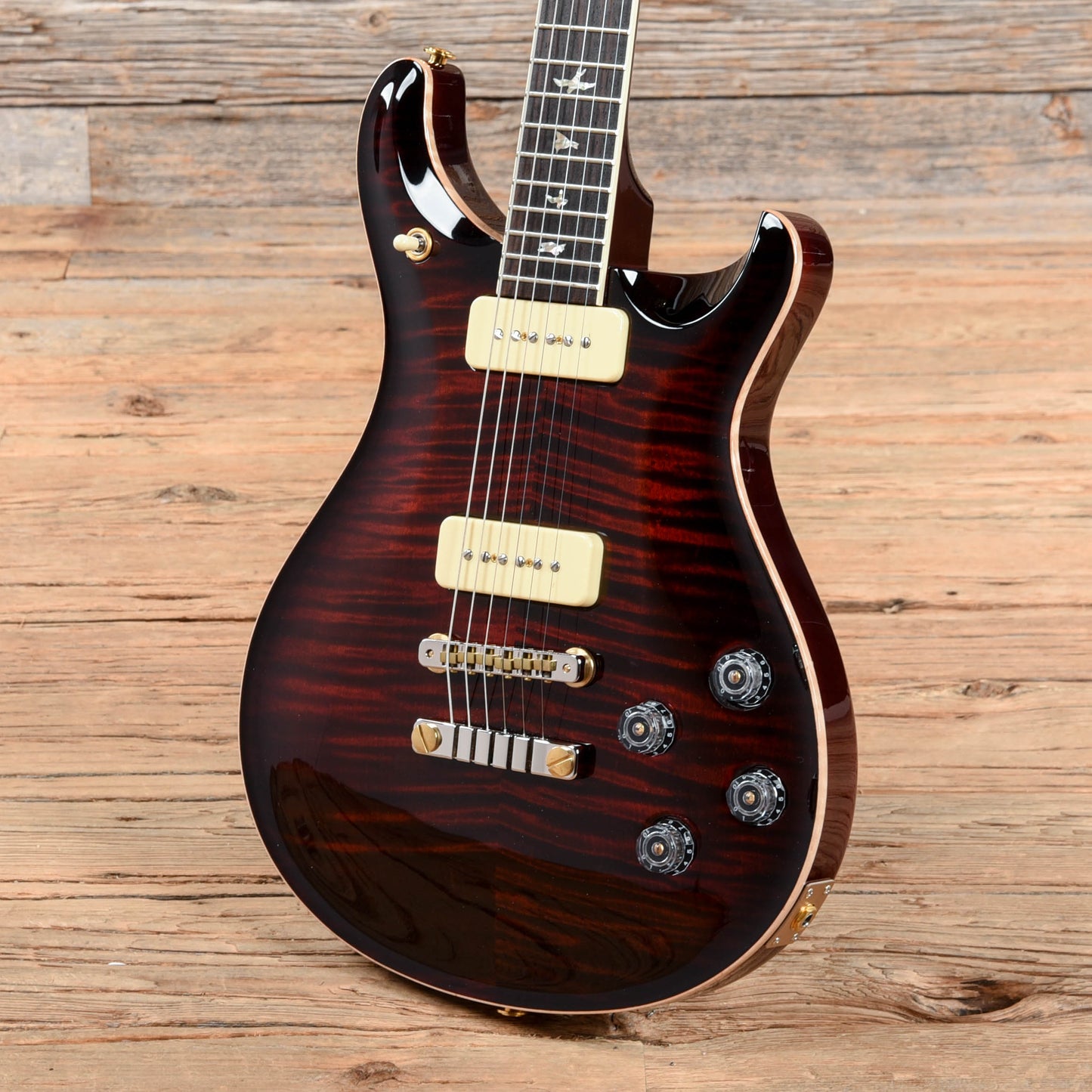 PRS McCarty 594 Soapbar 10 Top Fire Red Burst 2019 Electric Guitars / Solid Body