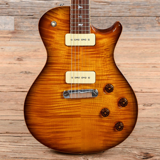 PRS McCarty Singlecut 245 Soapbar 10 Top Amber Black 2009 Electric Guitars / Solid Body