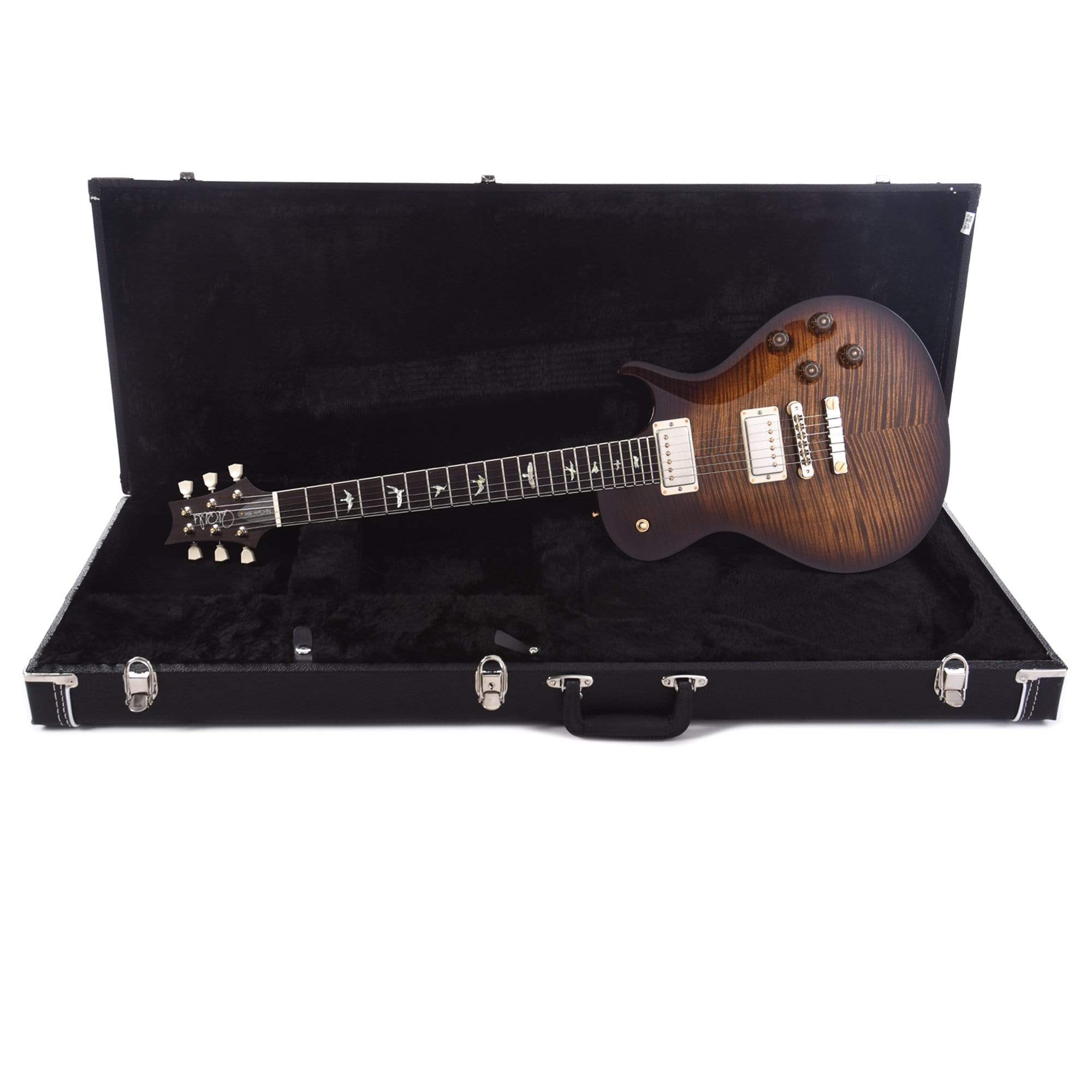 PRS McCarty Singlecut 594 10 Top Black Gold Burst Electric Guitars / Solid Body