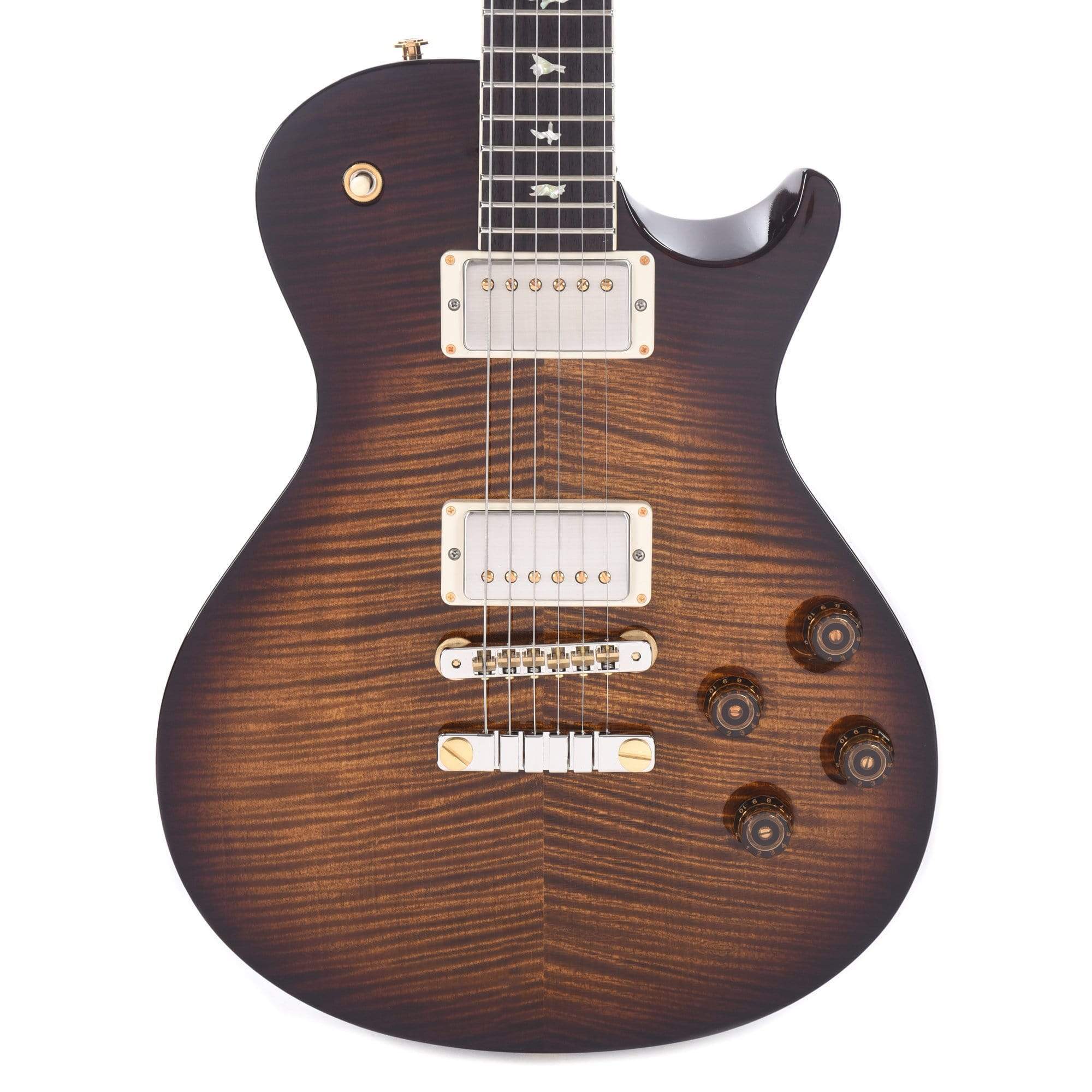 PRS McCarty Singlecut 594 10 Top Black Gold Burst Electric Guitars / Solid Body