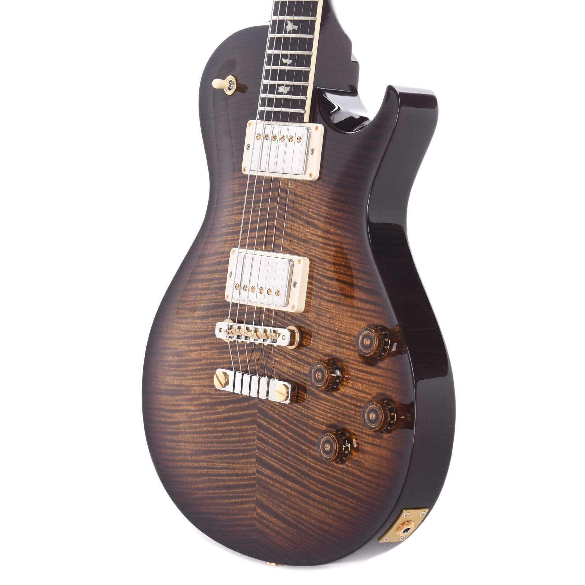 PRS McCarty Singlecut 594 10 Top Black Gold Burst Electric Guitars / Solid Body