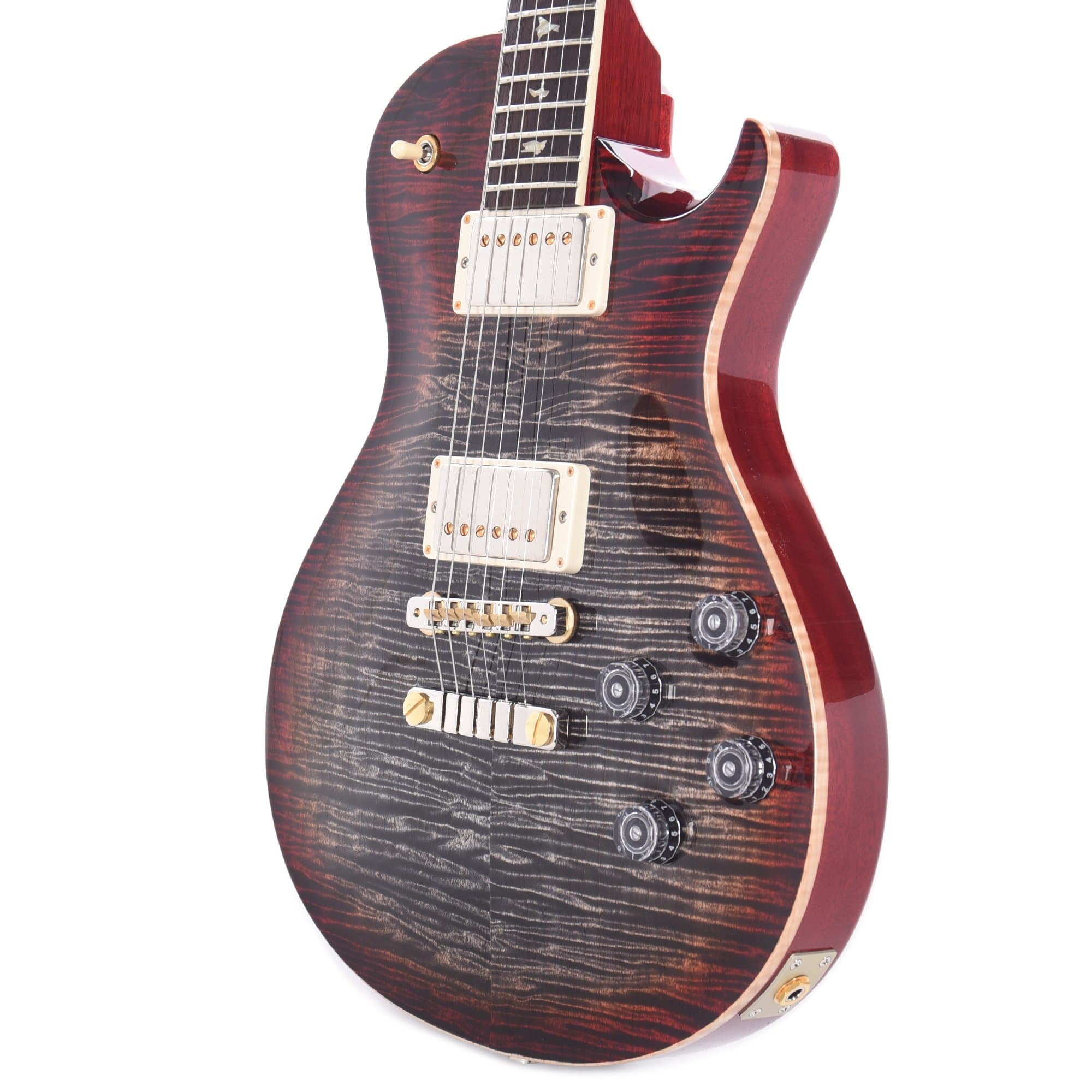PRS McCarty Singlecut 594 10 Top Charcoal Cherry Burst Electric Guitars / Solid Body