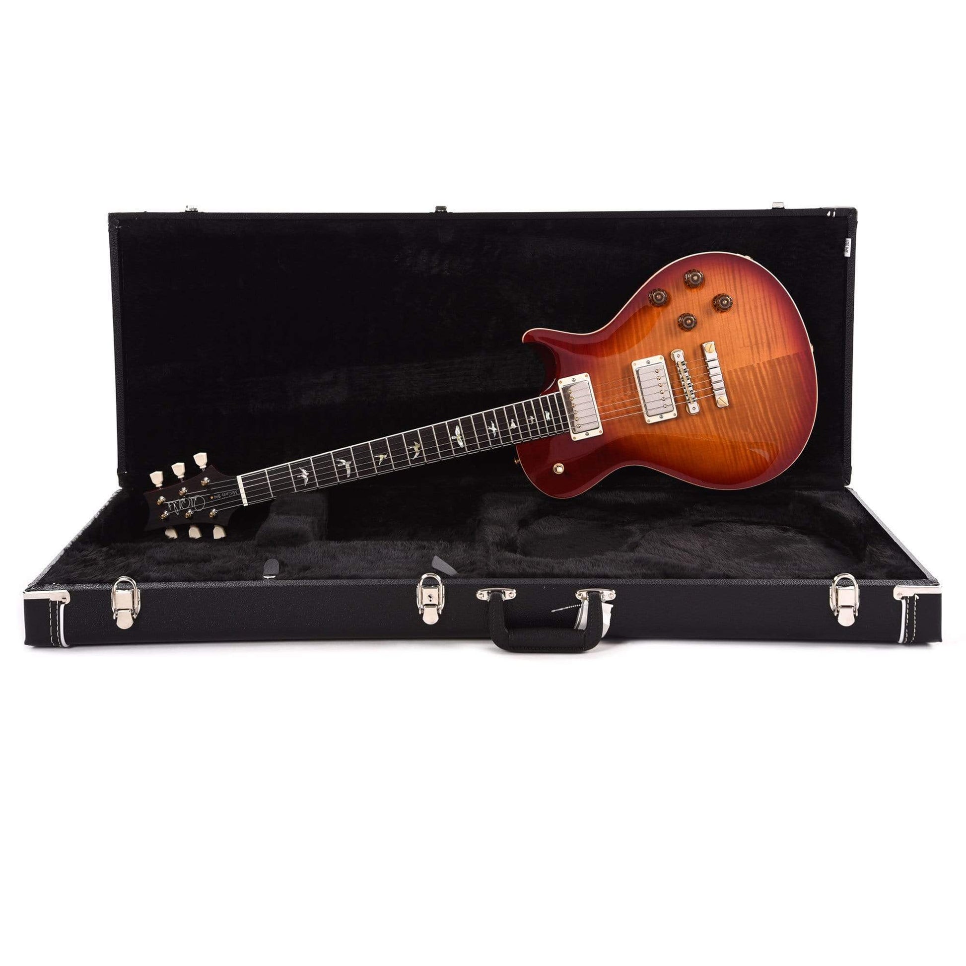 PRS McCarty Singlecut 594 10 Top Dark Cherry Burst Electric Guitars / Solid Body