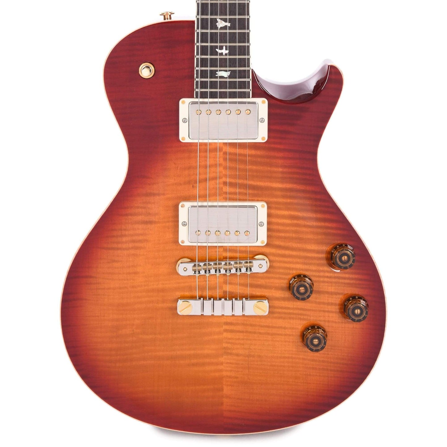PRS McCarty Singlecut 594 10 Top Dark Cherry Burst Electric Guitars / Solid Body