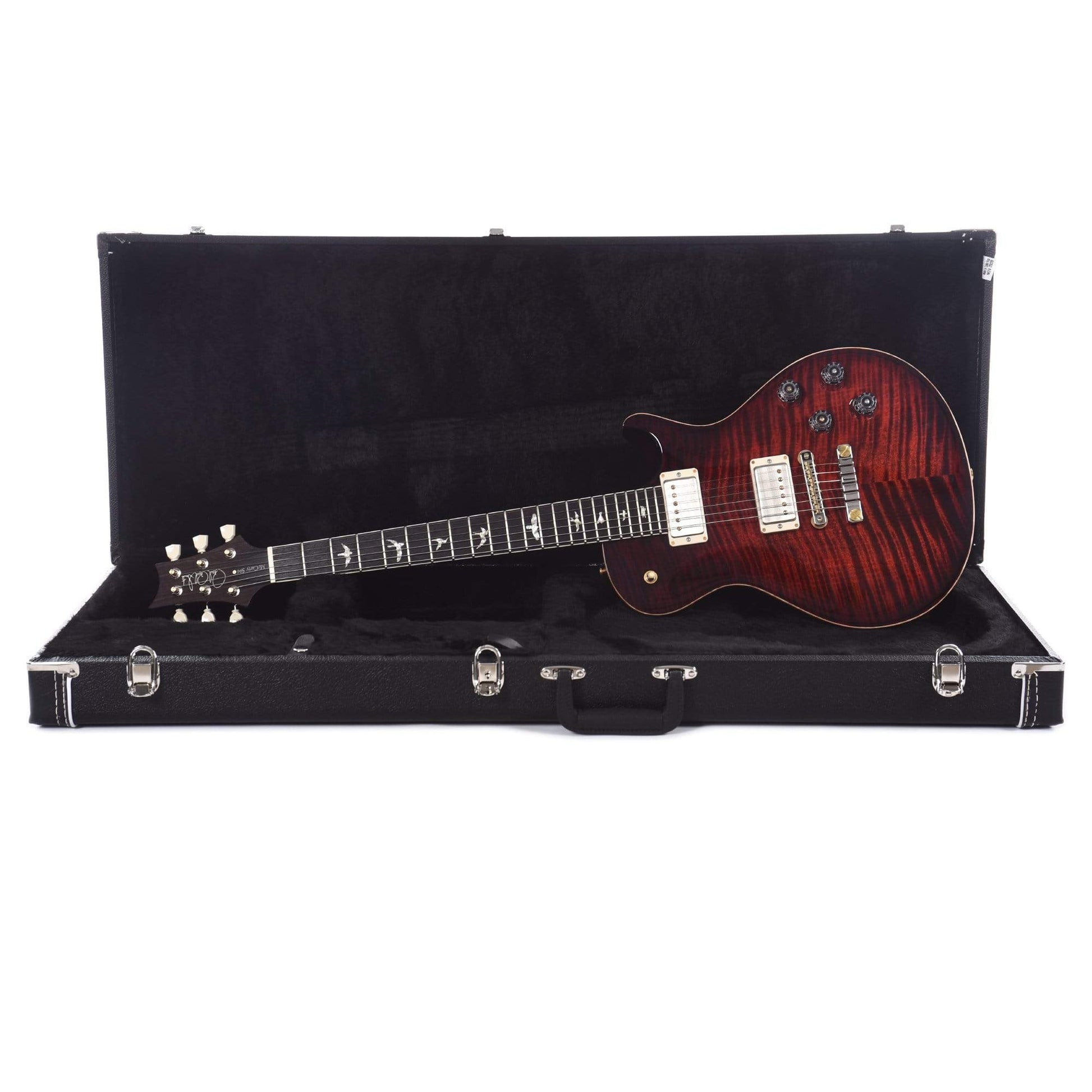 PRS McCarty Singlecut 594 10 Top Fire Red Burst Electric Guitars / Solid Body