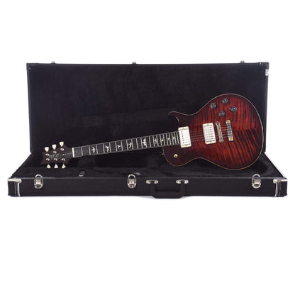 PRS McCarty Singlecut 594 10 Top Fire Red Burst Electric Guitars / Solid Body