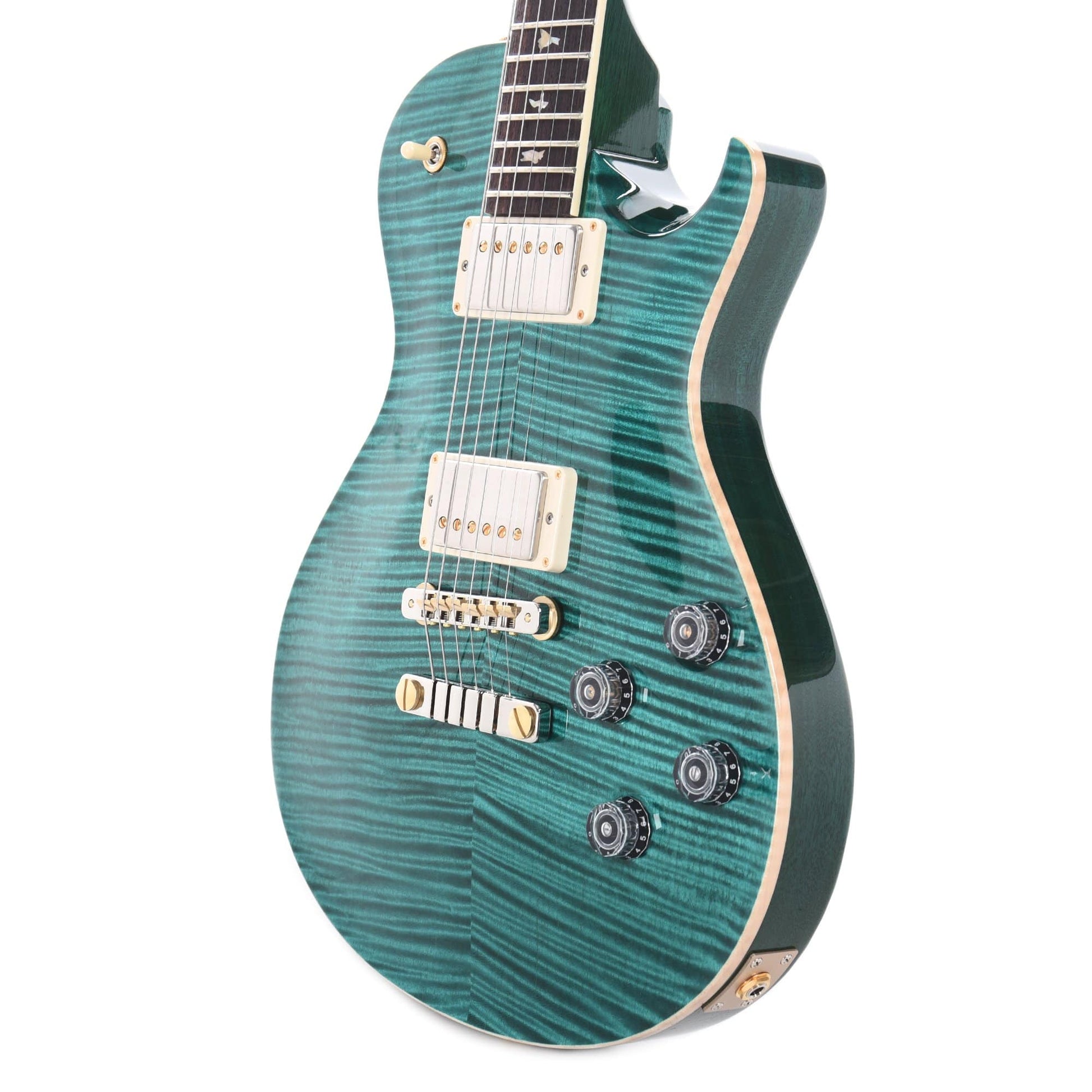 PRS McCarty Singlecut 594 10 Top Turquoise Electric Guitars / Solid Body