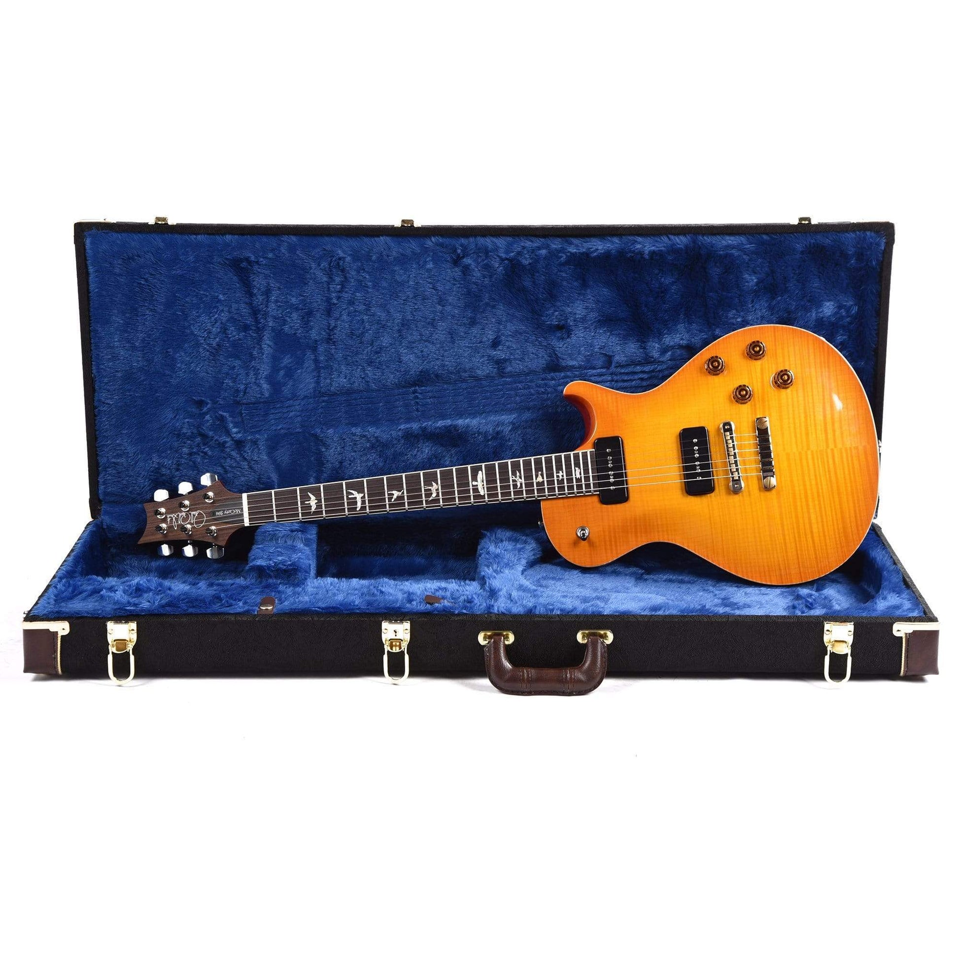 PRS MCCarty Singlecut 594 Limited Run McCarty Sunburst w/Seymour Duncan P90s Electric Guitars / Solid Body