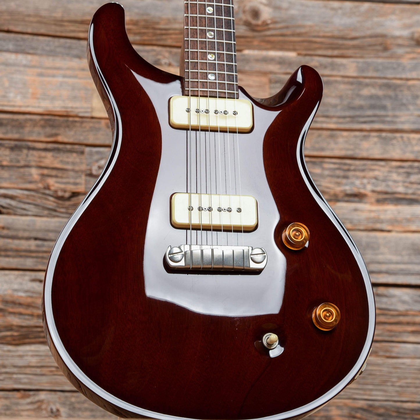 PRS McCarty Soapbar w/Indian Rosewood Neck Translucent Walnut 1991 Electric Guitars / Solid Body