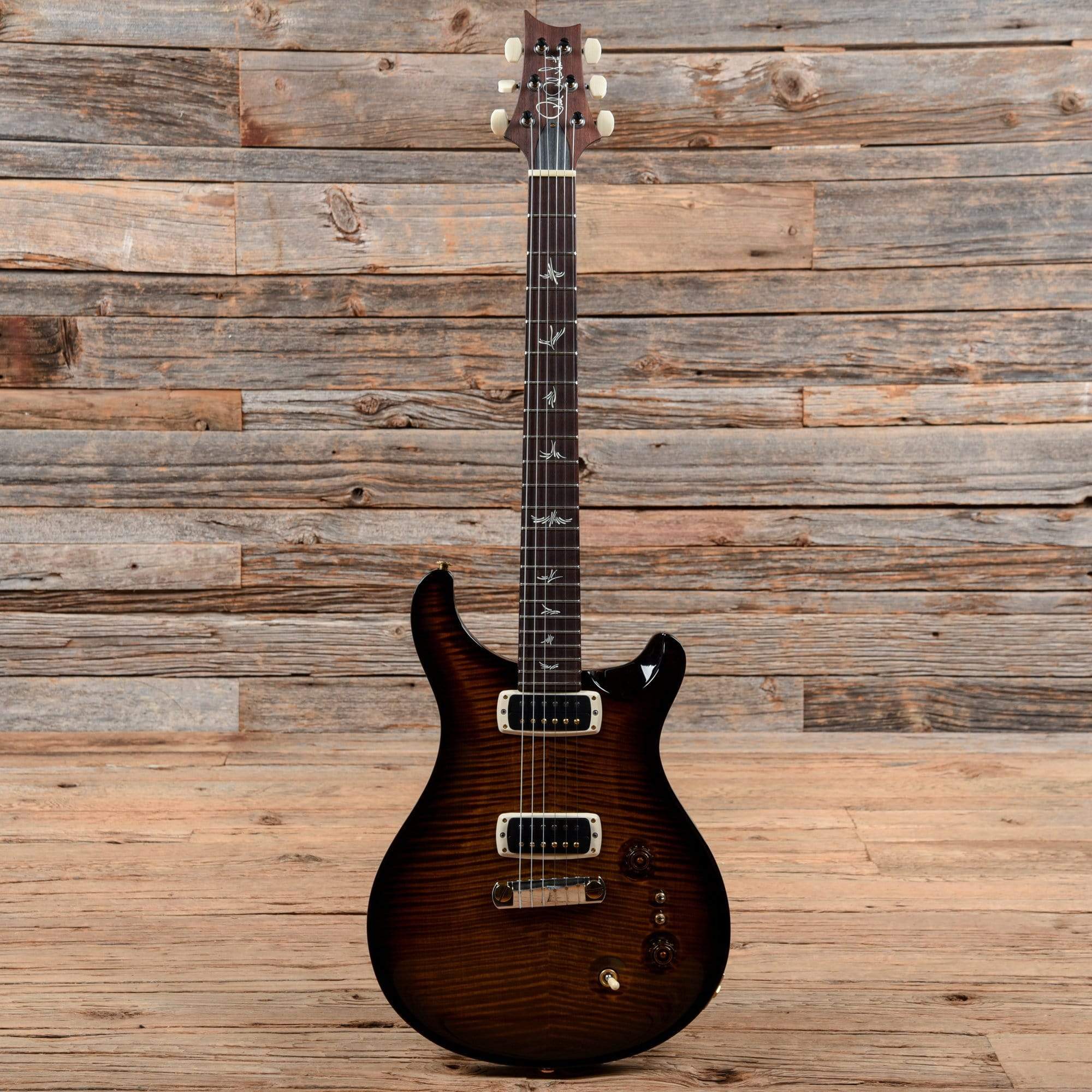 PRS Paul's Guitar 10-Top Black Gold Wrap Around Burst Electric Guitars / Solid Body