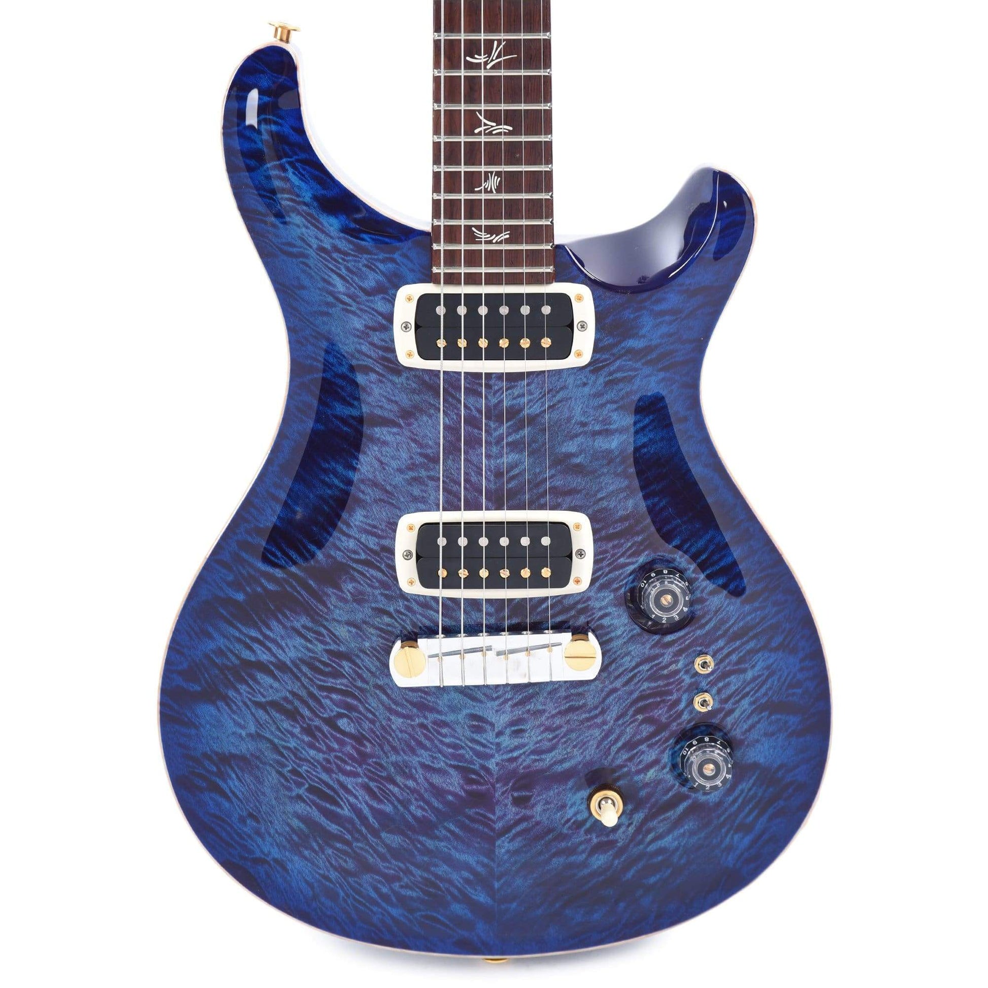 PRS Paul's Guitar Violet Blue Burst 10 Top w/Pattern Neck Electric Guitars / Solid Body