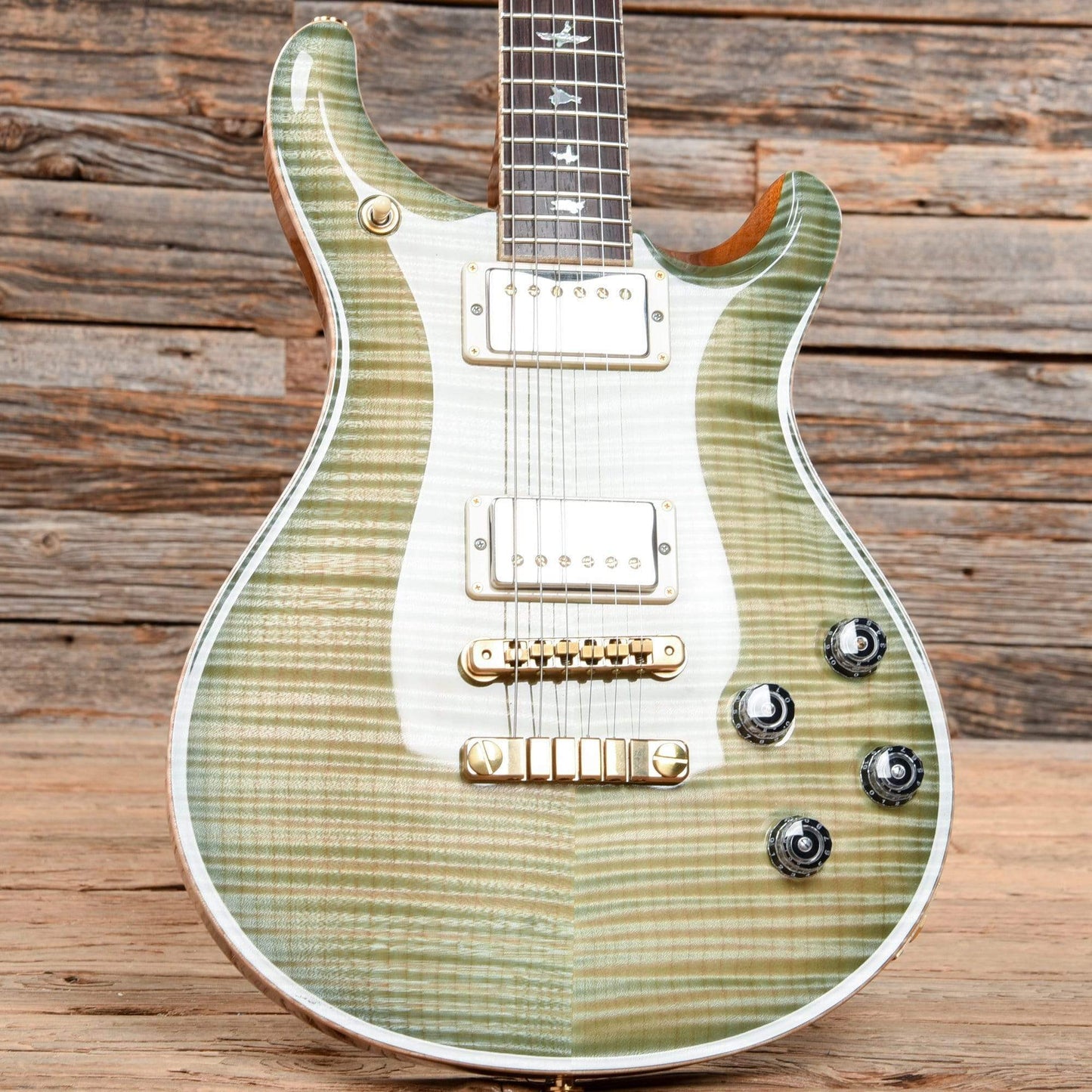 PRS Private Stock #6295 McCarty 594 Glacier Blue Smoked Burst 2016 Electric Guitars / Solid Body