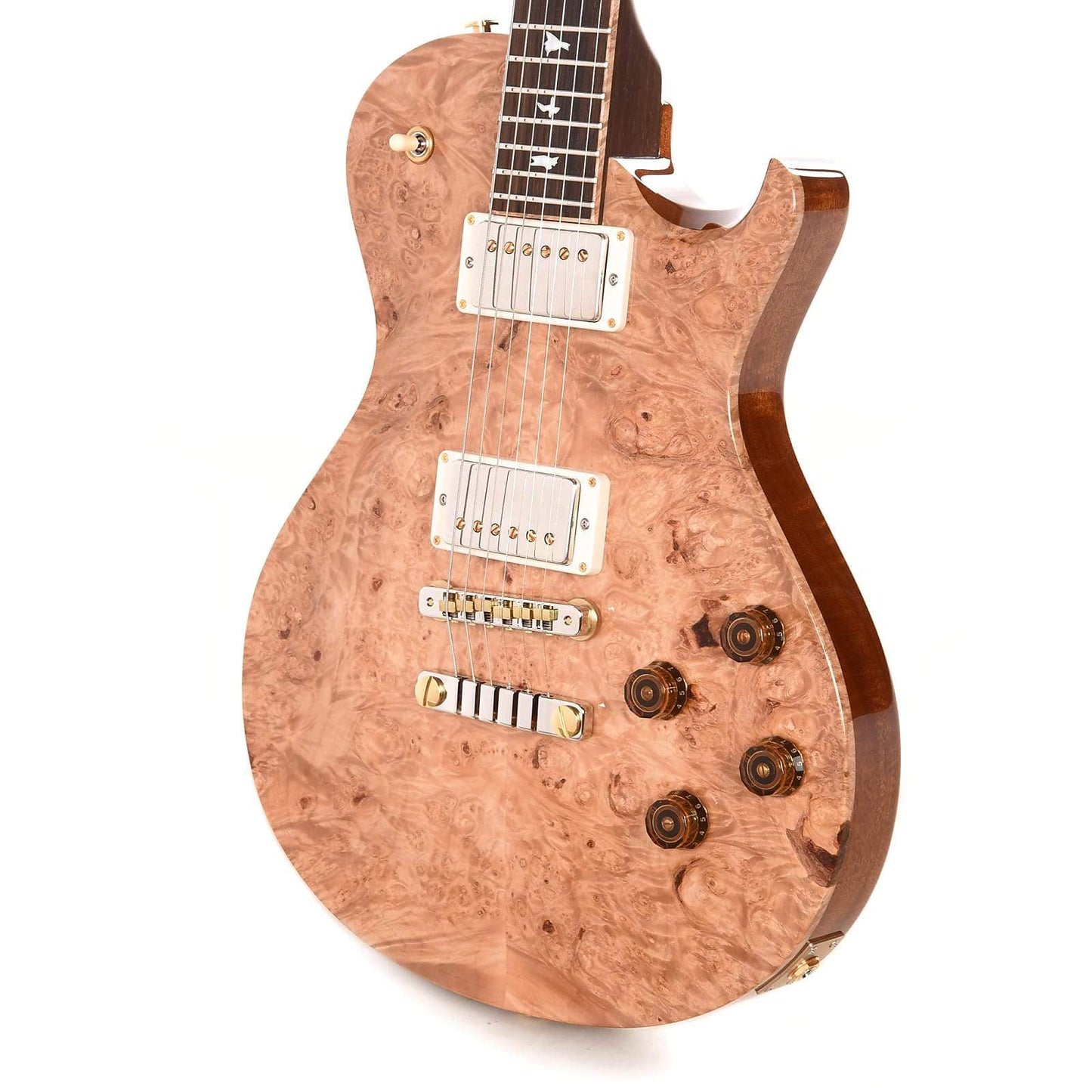 PRS Private Stock #7886 McCarty Singlecut 594 Natural Burl Maple w/Figured Mahogany Back & Brazilian Rosewood Neck/Fingerboard Electric Guitars / Solid Body