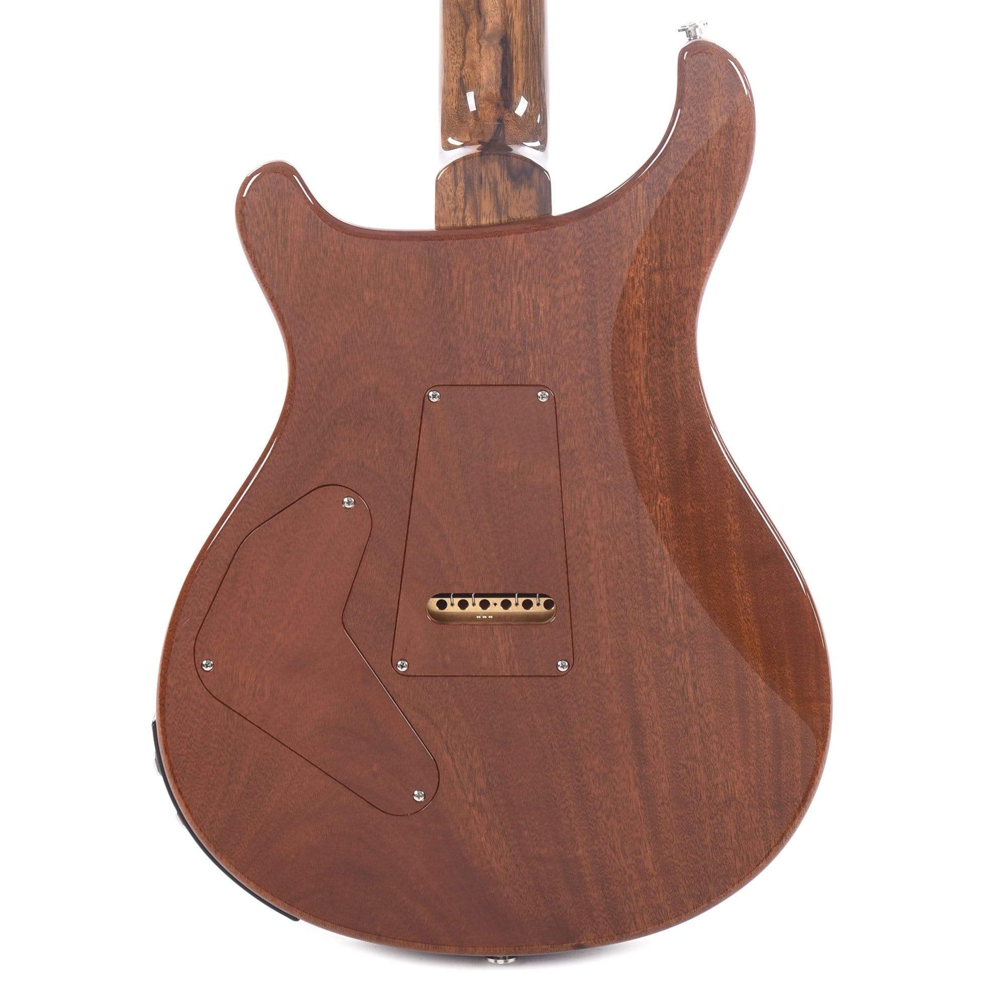 PRS Private Stock #8596 Custom 24 Piezo Sage Smoked Burst 1-Piece Quilted Maple w/Pattern Thin Black Limba Neck & Exotic Ebony Fingerboard Electric Guitars / Solid Body