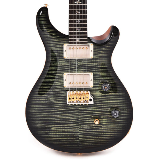 PRS Private Stock #8756 Custom 24 Sage Smokeburst w/Brazilian Rosewood Neck Electric Guitars / Solid Body