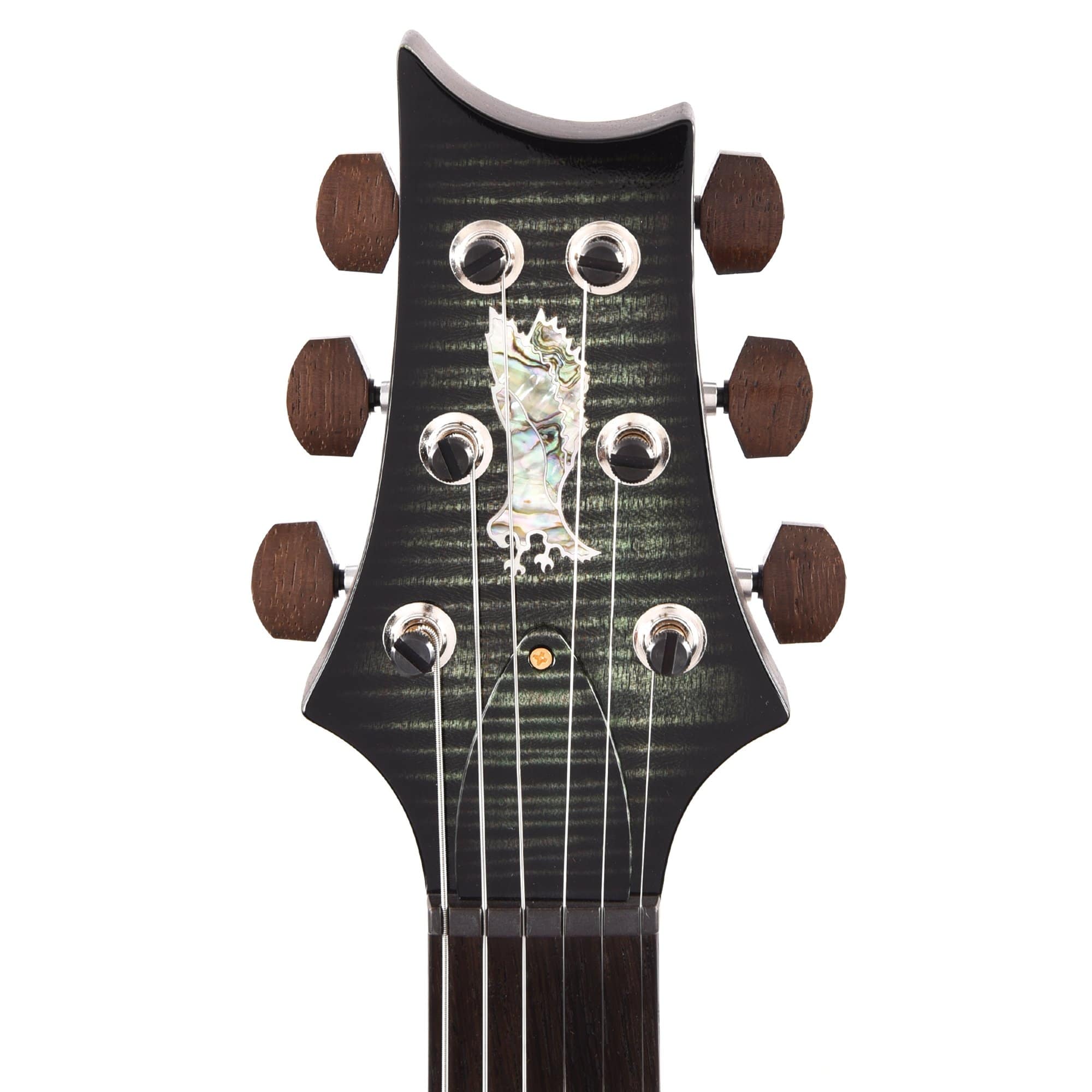 PRS Private Stock #8756 Custom 24 Sage Smokeburst w/Brazilian Rosewood Neck Electric Guitars / Solid Body