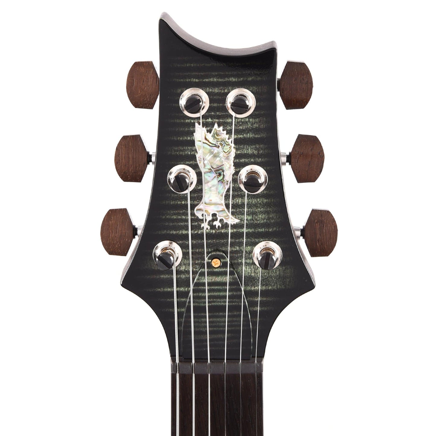 PRS Private Stock #8756 Custom 24 Sage Smokeburst w/Brazilian Rosewood Neck Electric Guitars / Solid Body