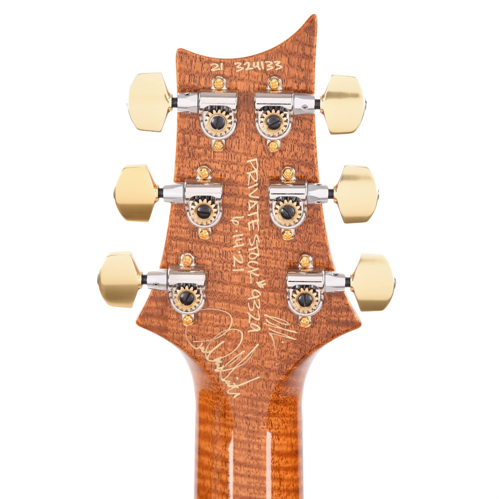 PRS Private Stock #9329 Custom 24 Quilted Maple Aqua Violet Glow w/Figured Mahogany Body & Ebony Fingerboard Electric Guitars / Solid Body