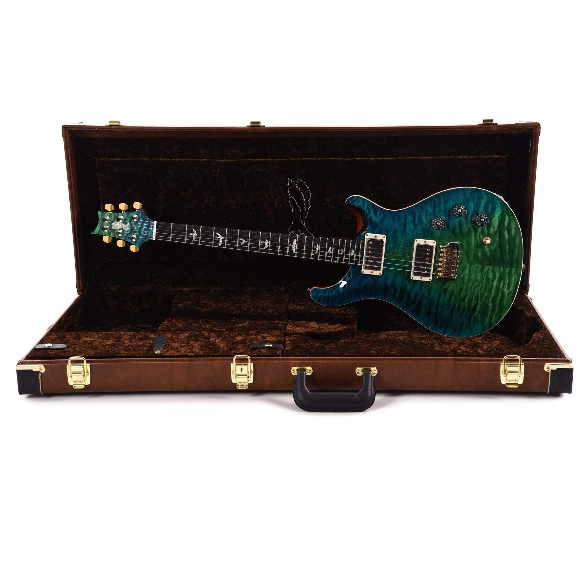 PRS Private Stock #9330 DGT Quilted Maple Laguna Dragon's Breath Smoked Burst w/Figured Mahogany Body & Ebony Fingerboard Electric Guitars / Solid Body