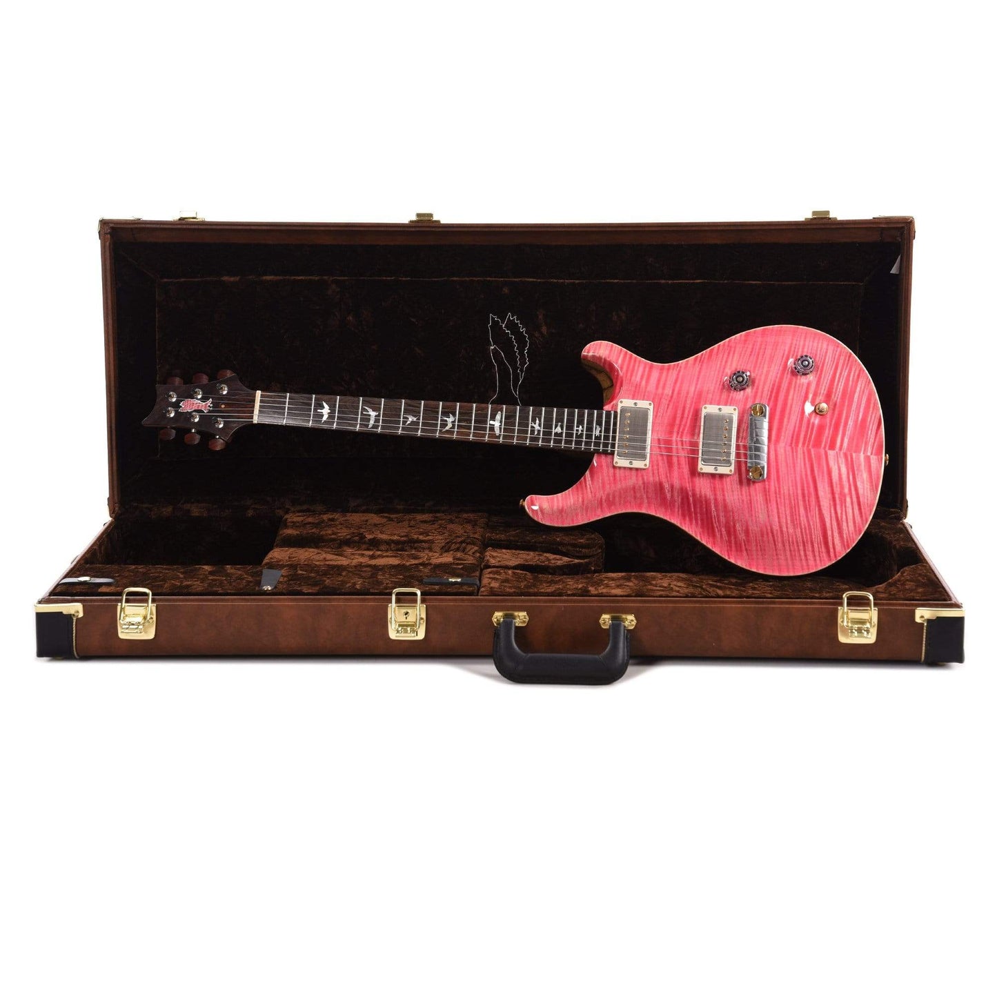 PRS Private Stock #9334 McCarty Western Curly Maple Faded Bonnie Pink w/Black Limba Body & Cocobolo Fingerboard Electric Guitars / Solid Body